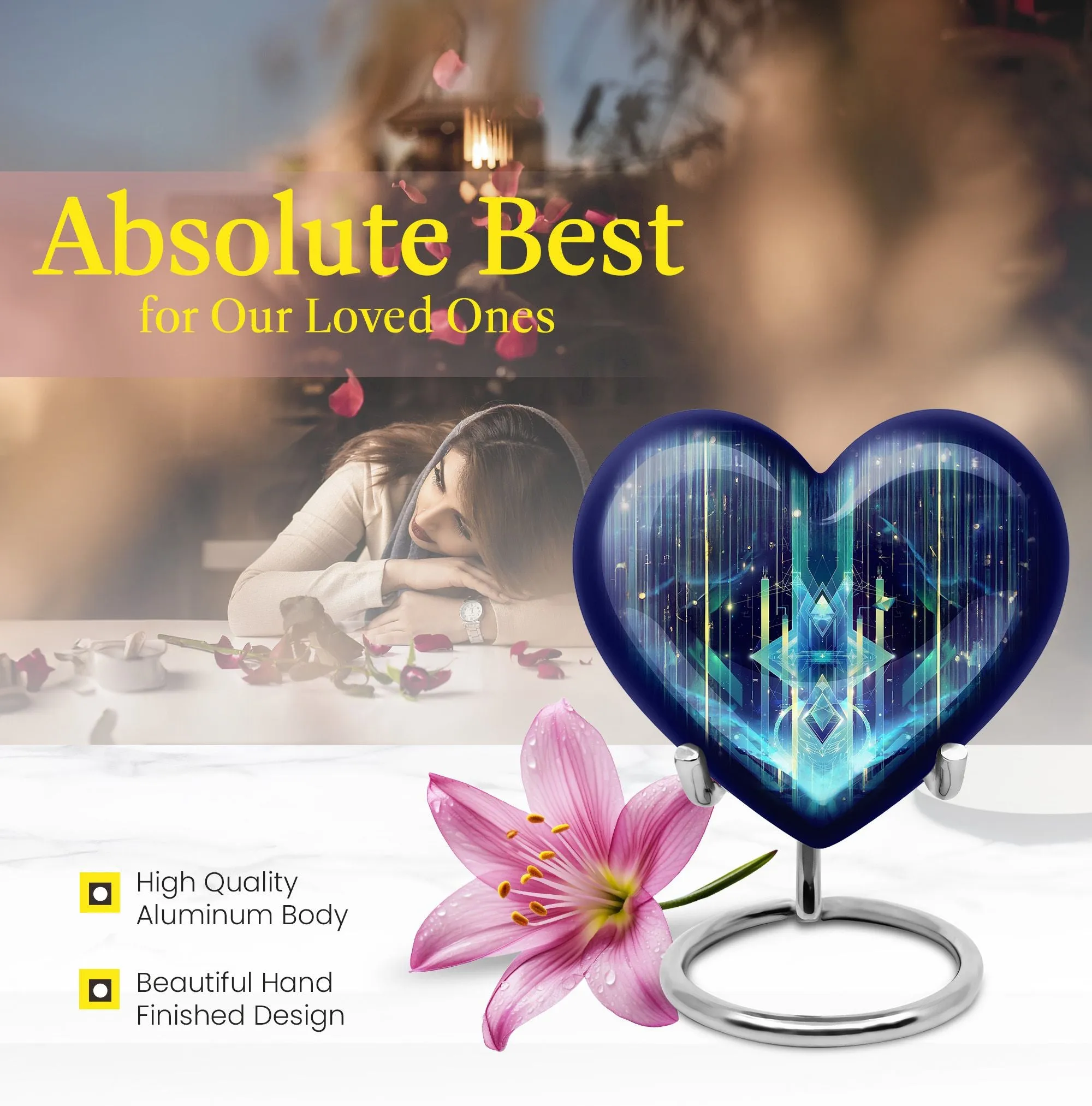 Cosmic Remembrance: Zodiac Cremation Urn for Eternally Cherishing Loved Ones