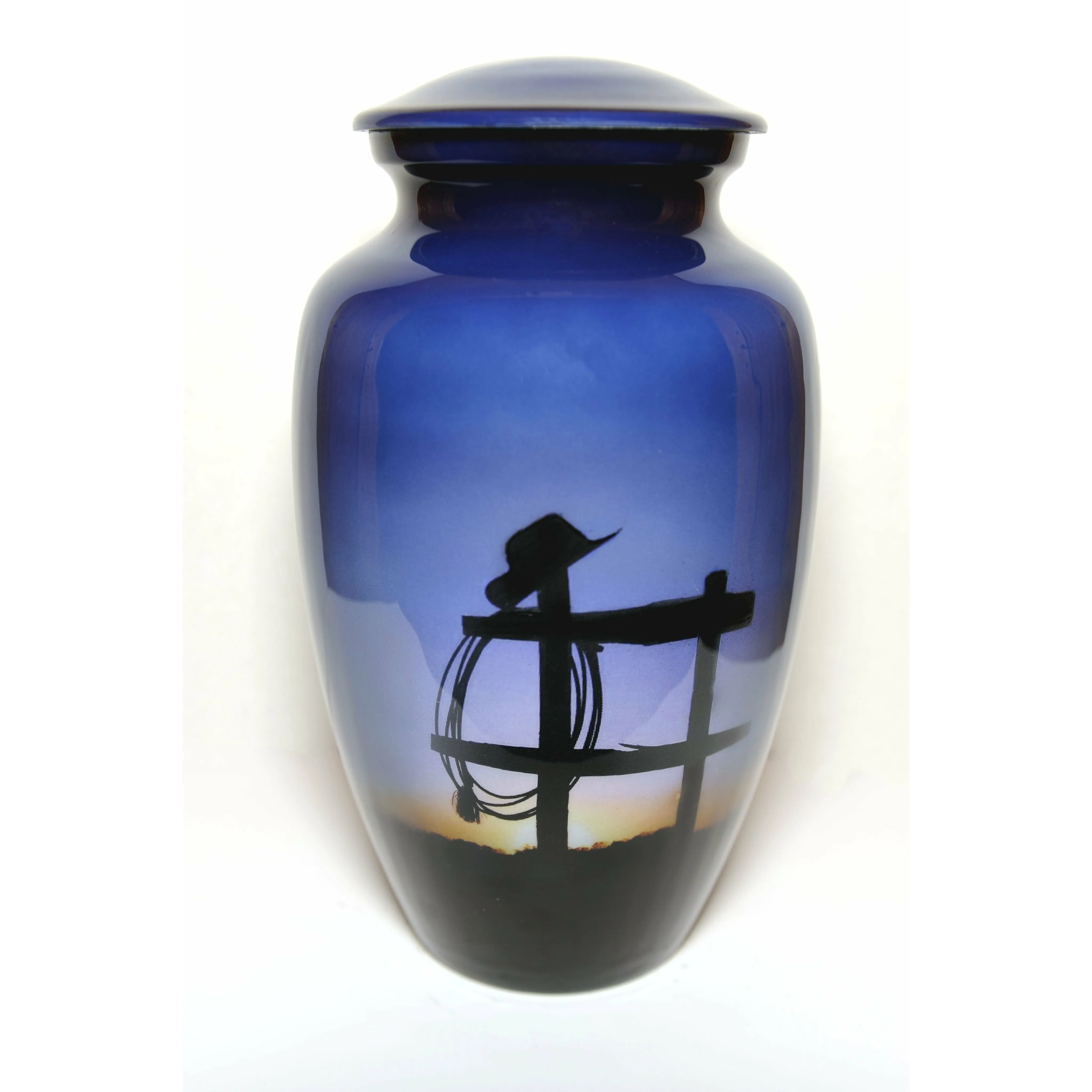 Cowboy Farewell Adult Cremation Urn | Celebrating the life of a Cowboy