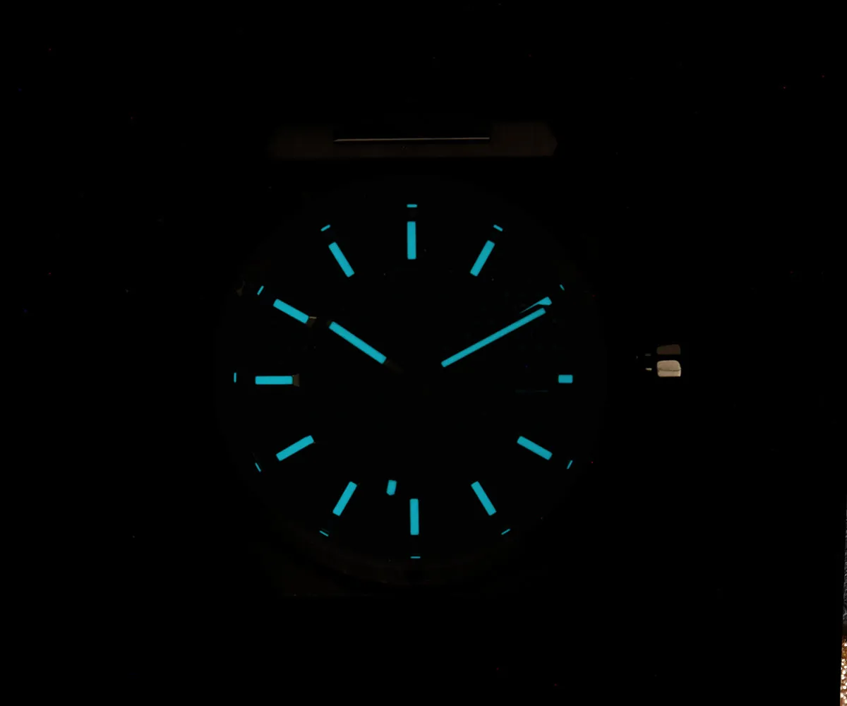 Cronos 39mm Hourglass Dial PT5000 Men Watch L6028