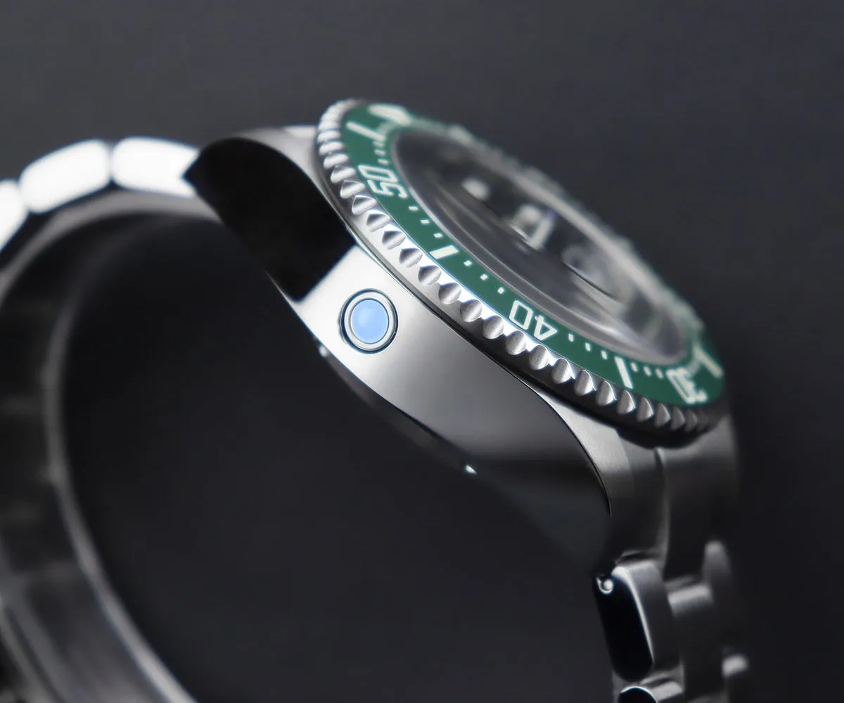 Cronos 44mm Sub Diver Watch 6009 - Calendar