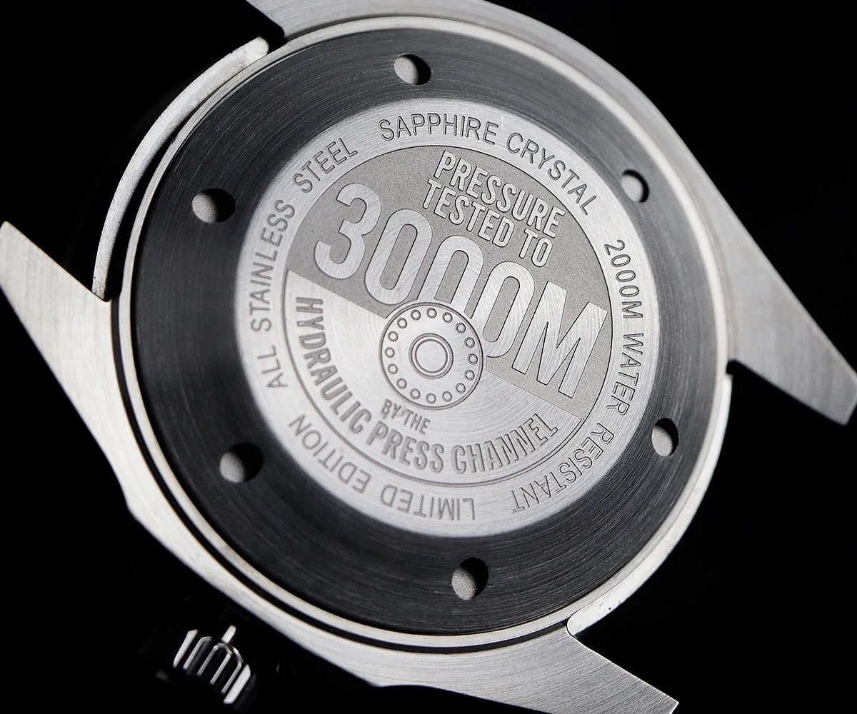 Cronos 44mm Sub Diver Watch 6009 - Calendar