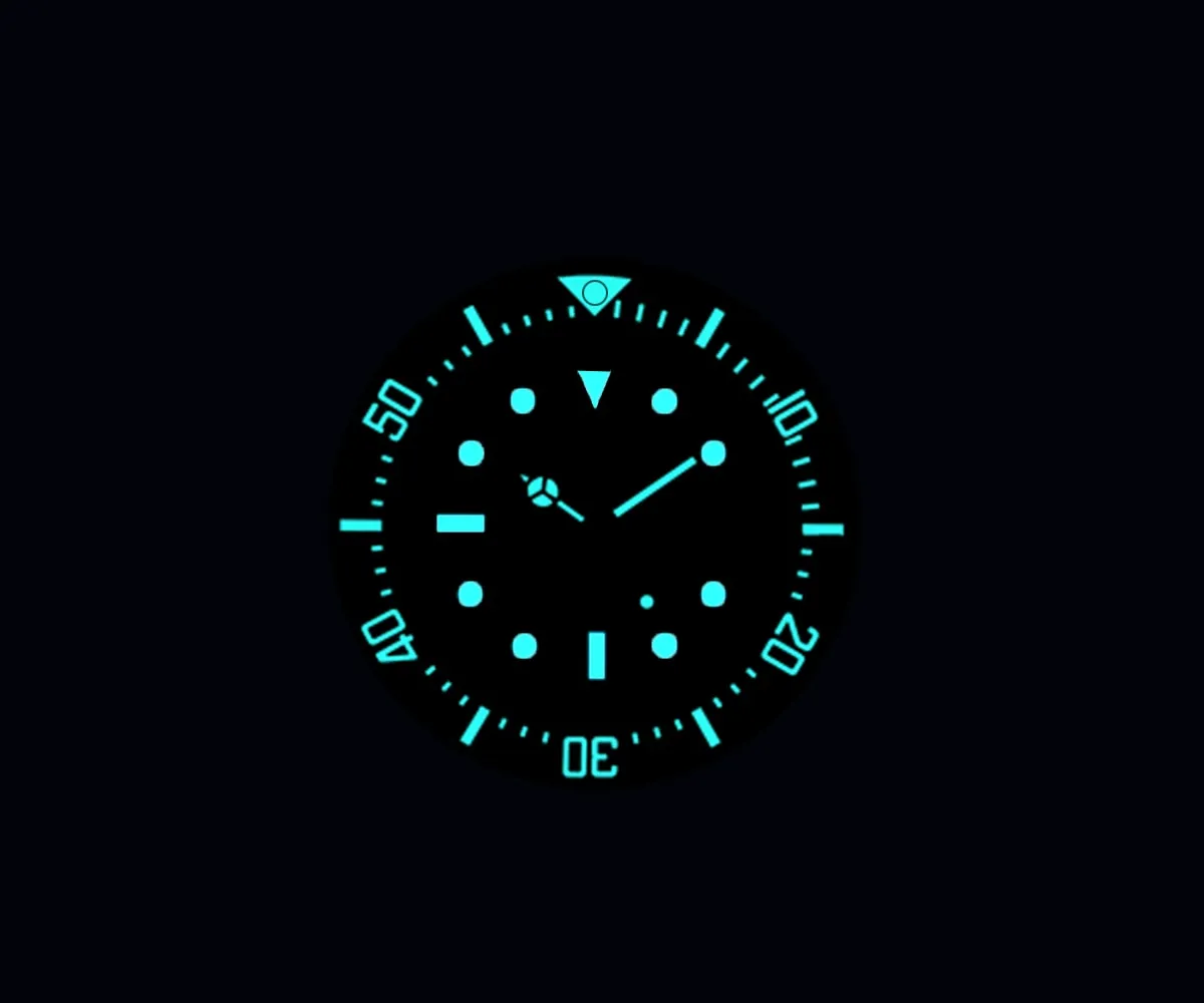 Cronos 44mm Sub Diver Watch 6009 - Calendar