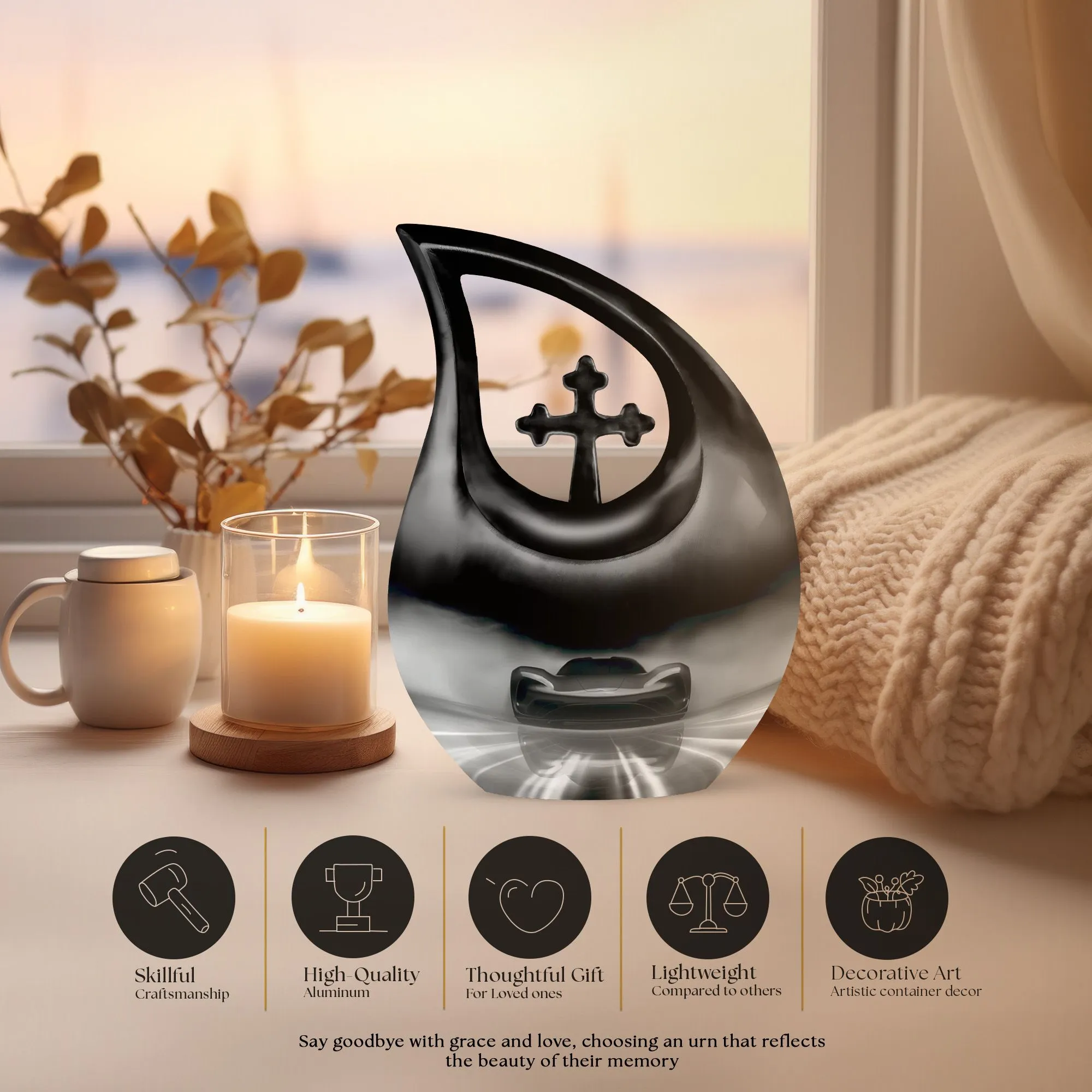 Custom Car Urn - Small Cremation Urn For Cremation Ashes