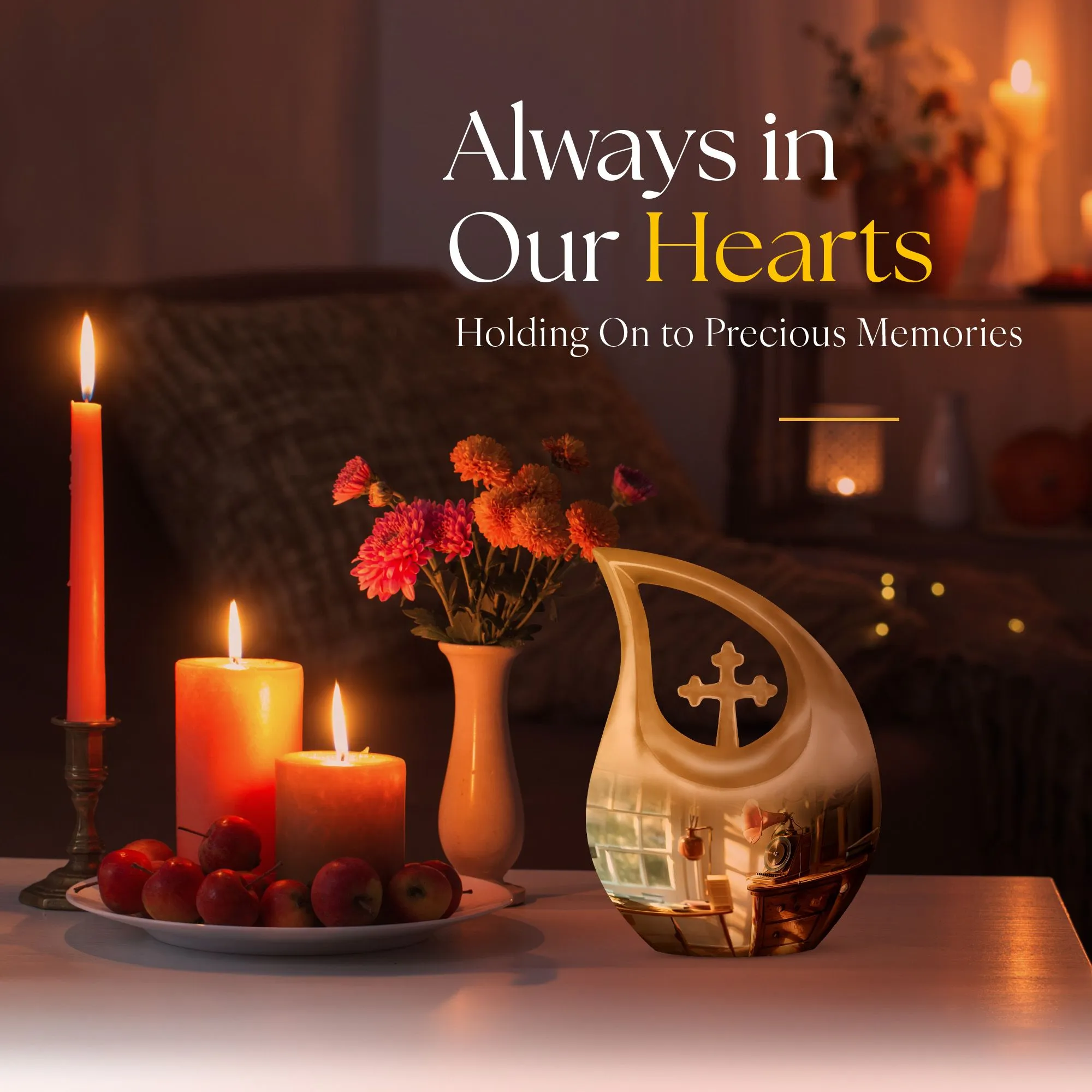 Custom Gramophone Theme Funeral Urn - A Unique Memorial Honor