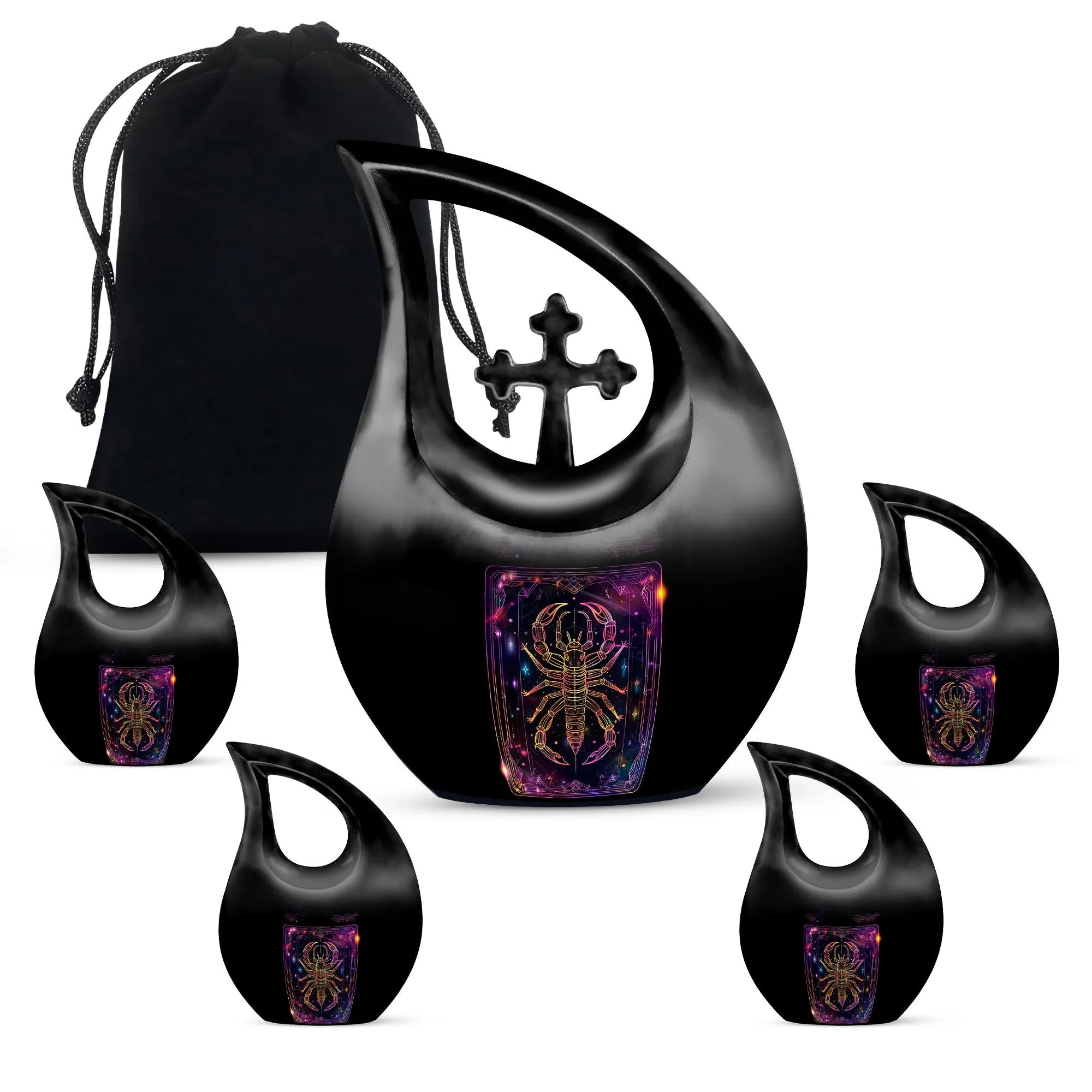 Custom Zodiac Memorial Urn: Personalized Keepsake For Ashes