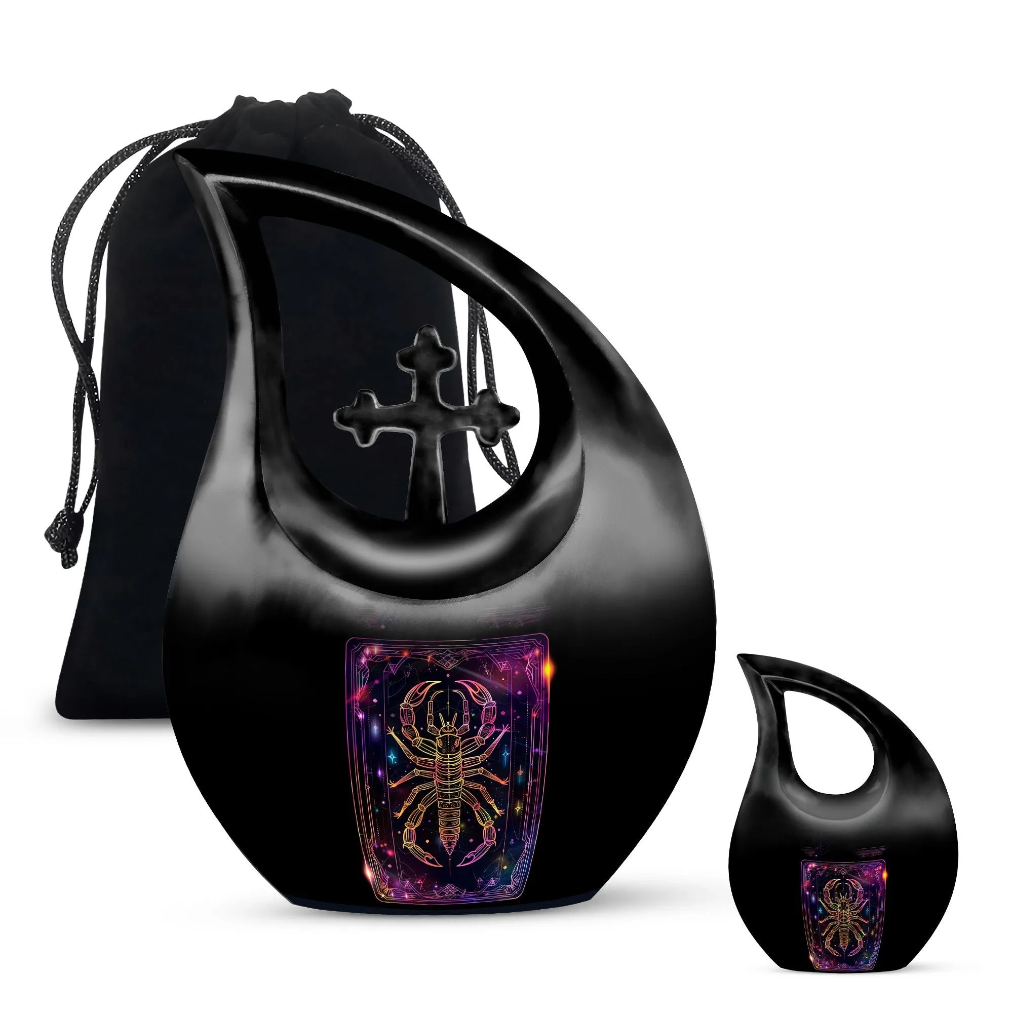 Custom Zodiac Memorial Urn: Personalized Keepsake For Ashes