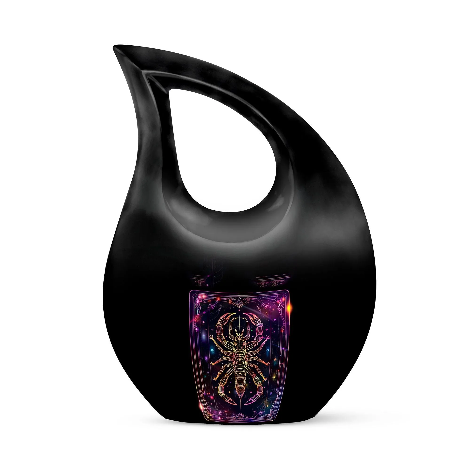 Custom Zodiac Memorial Urn: Personalized Keepsake For Ashes