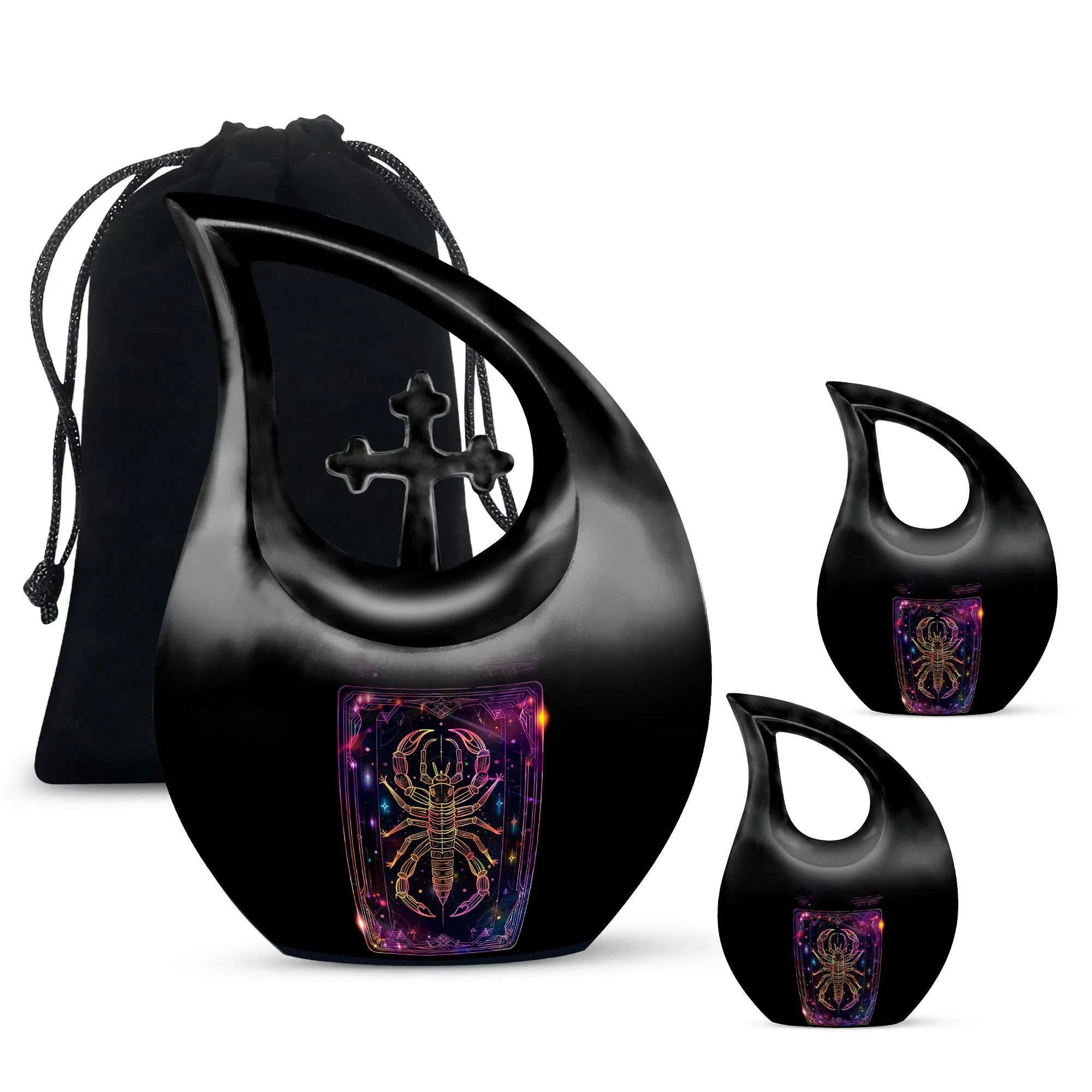 Custom Zodiac Memorial Urn: Personalized Keepsake For Ashes