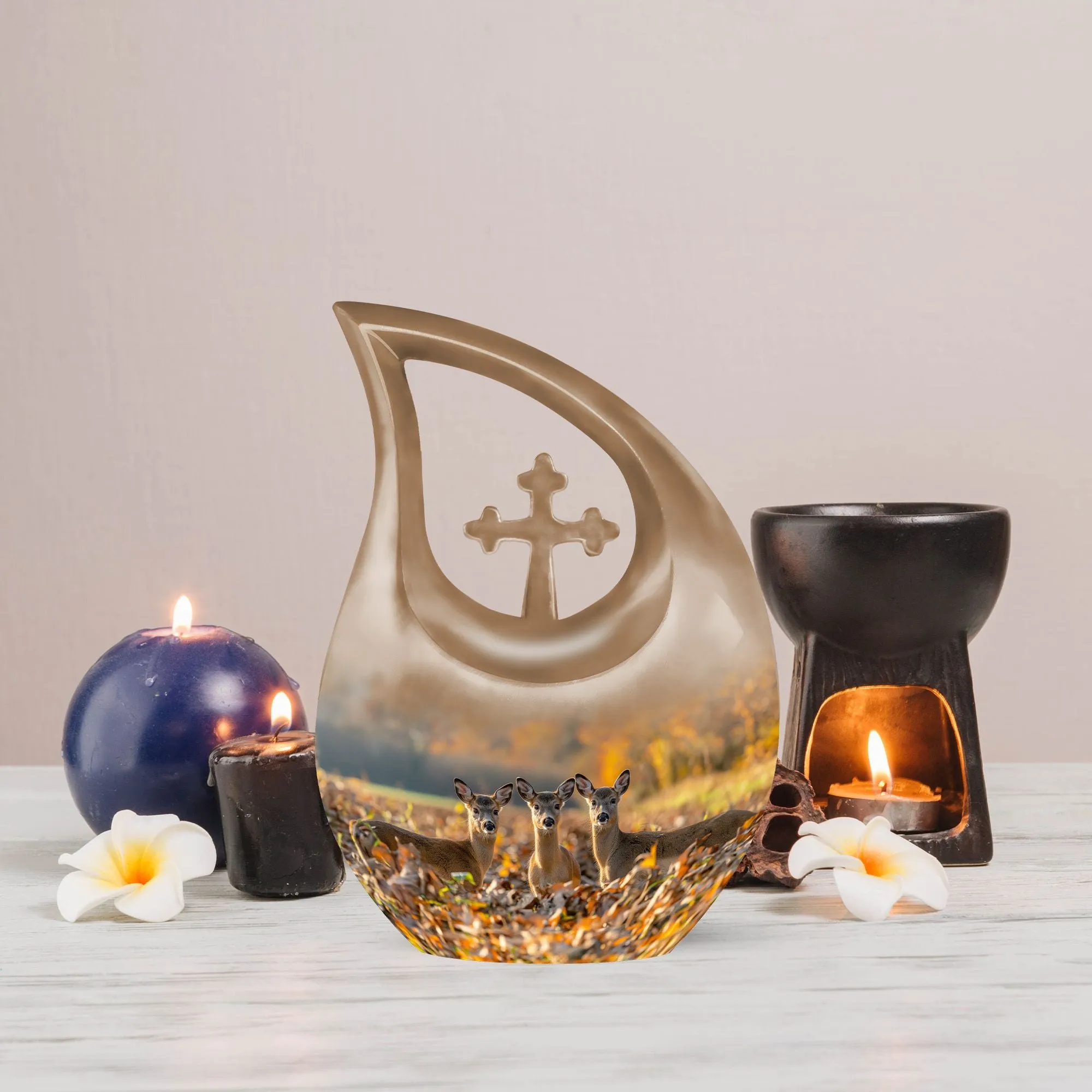 Deer Cremation Urn- Custom Cremation Urn For Human Ashes