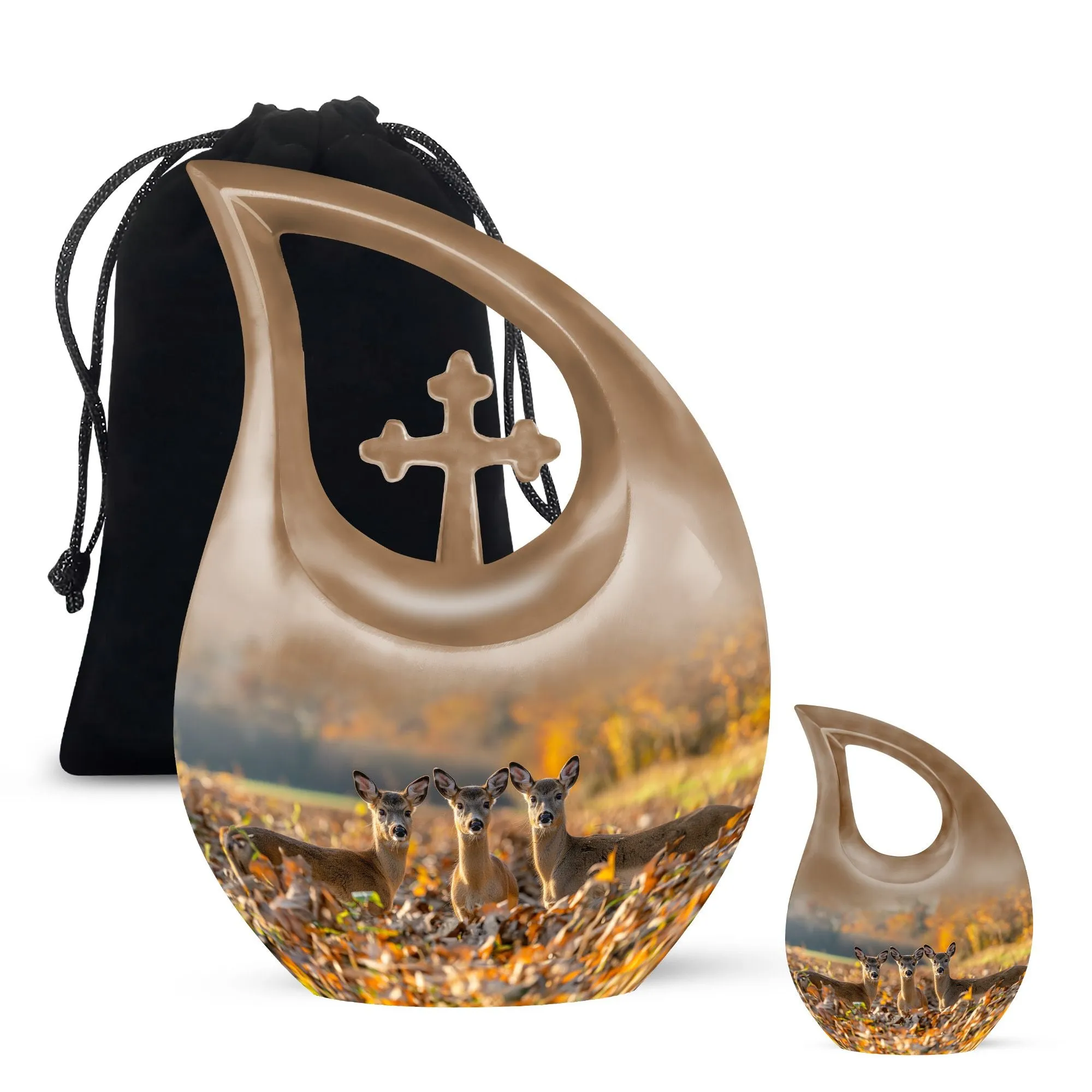 Deer Cremation Urn- Custom Cremation Urn For Human Ashes