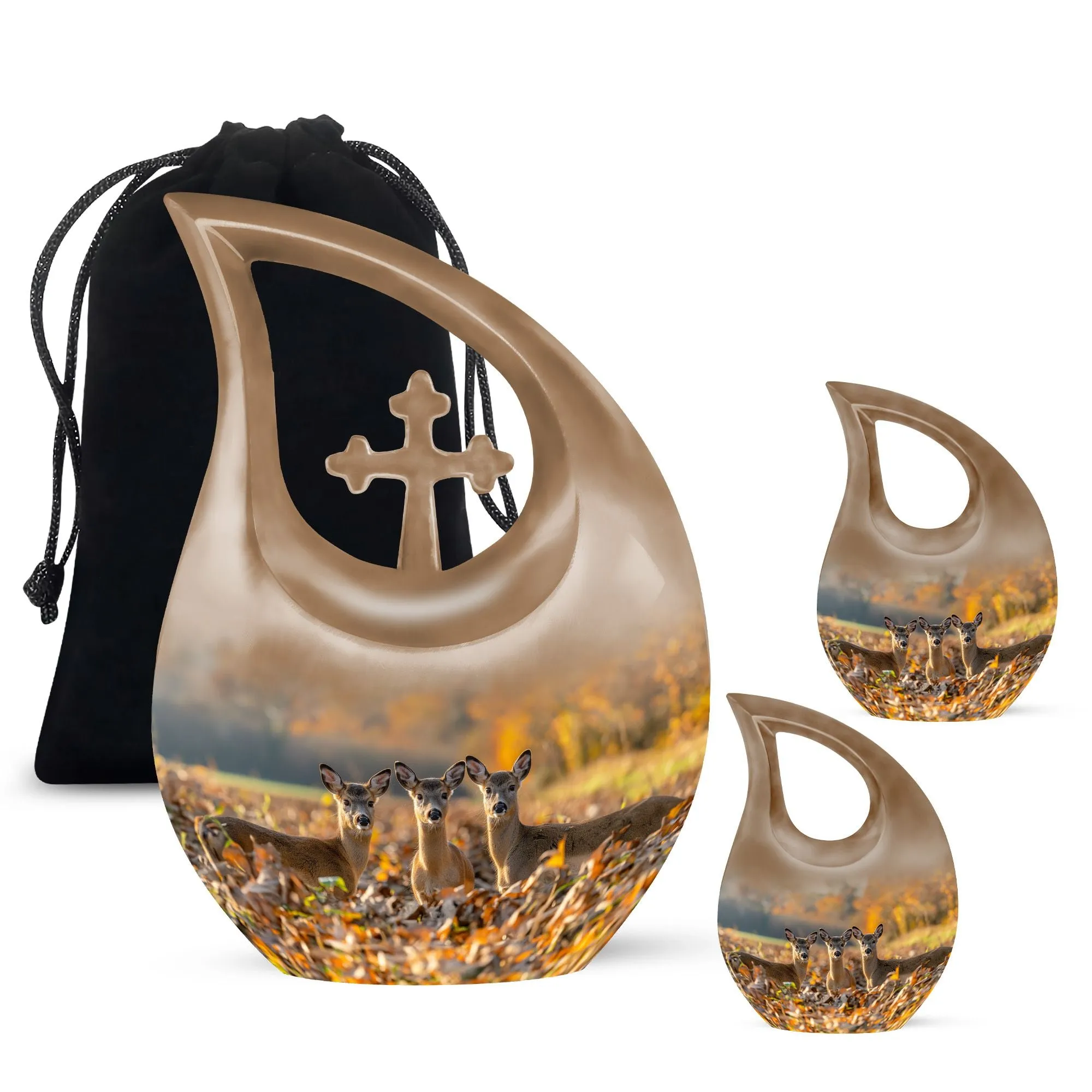 Deer Cremation Urn- Custom Cremation Urn For Human Ashes