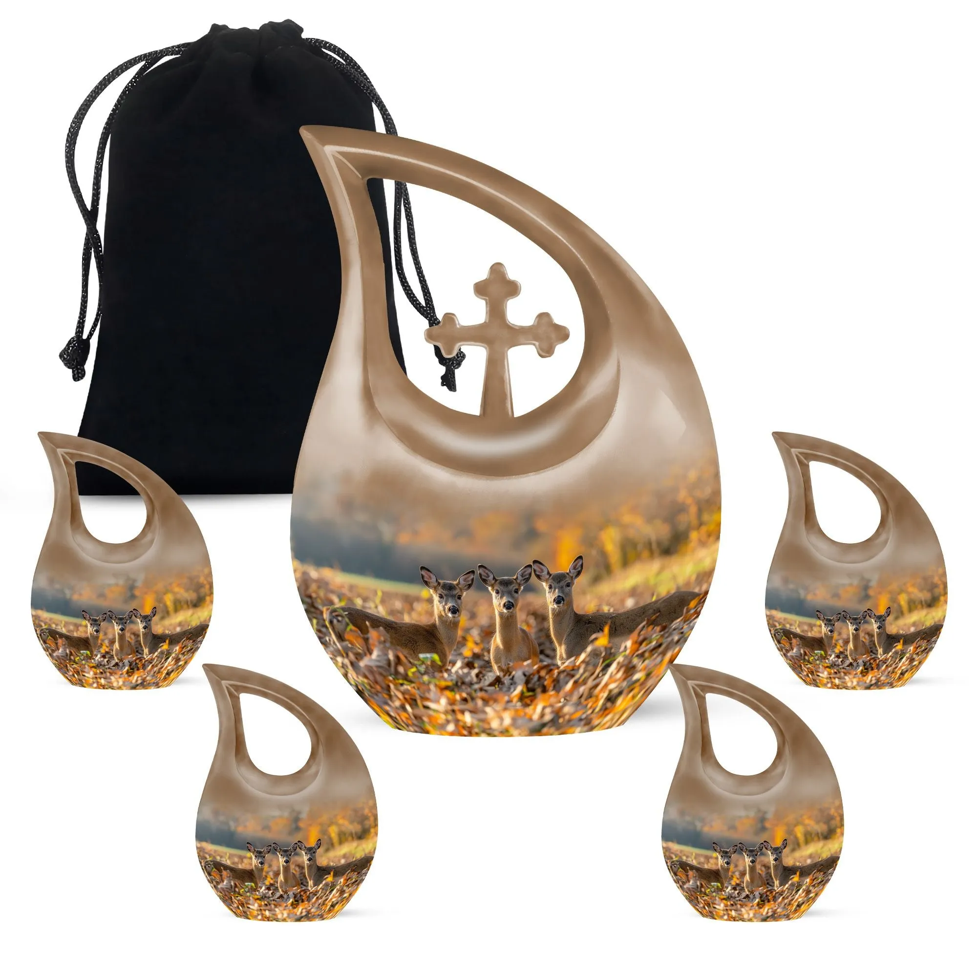 Deer Cremation Urn- Custom Cremation Urn For Human Ashes