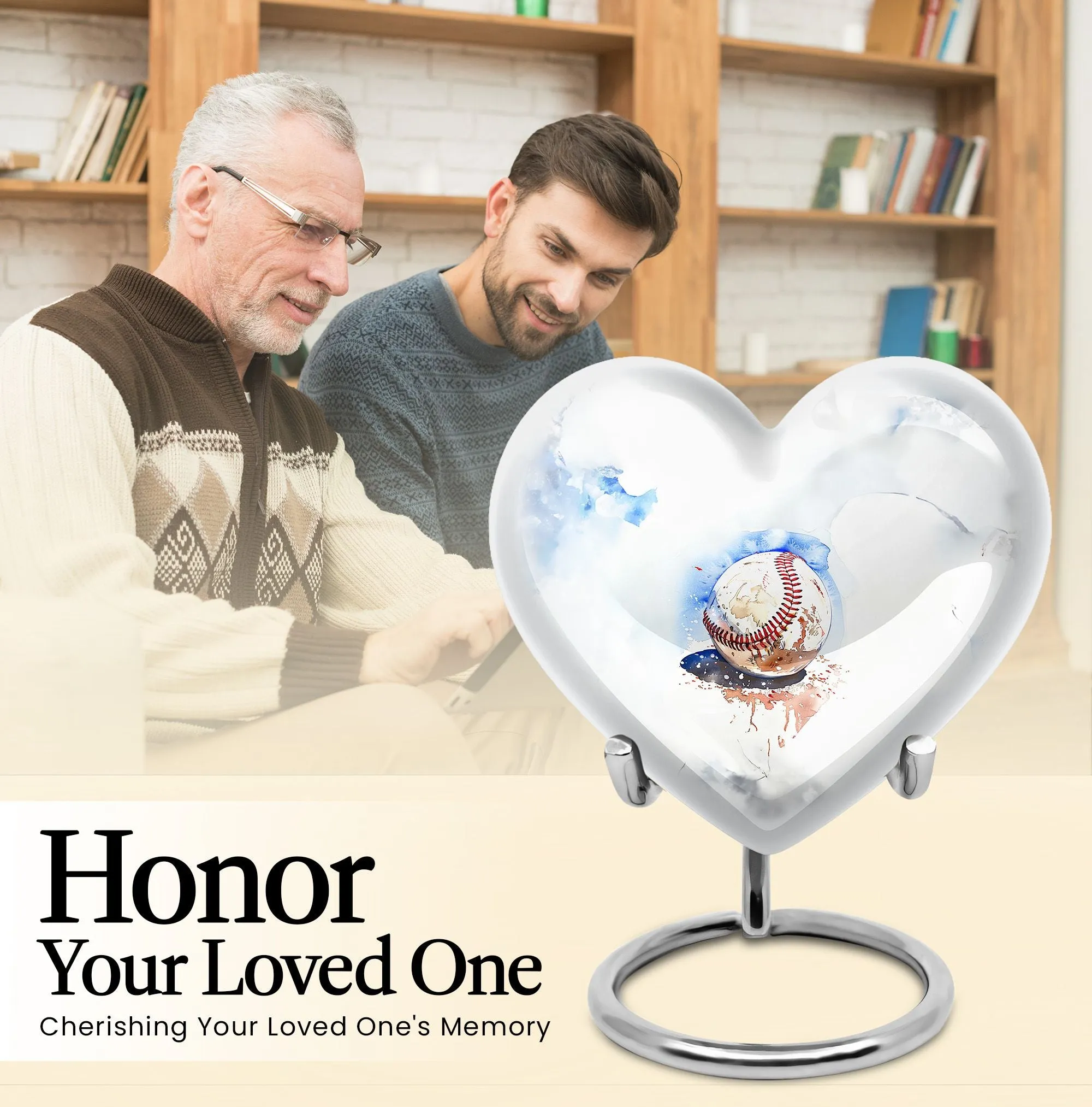 Dignified Departure: Baseball Memorial Urn – The Eternal Repose