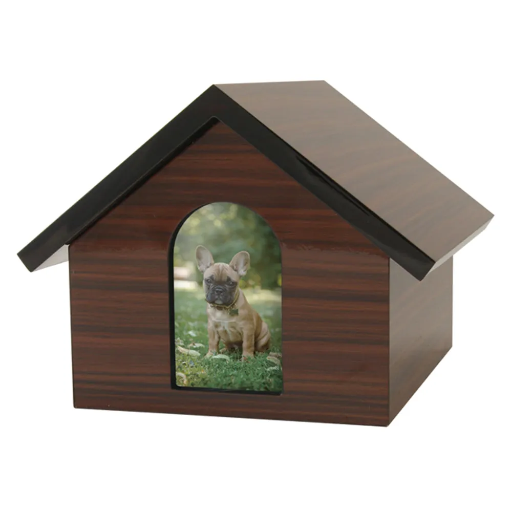 Dog House Keepsake Box In Brown