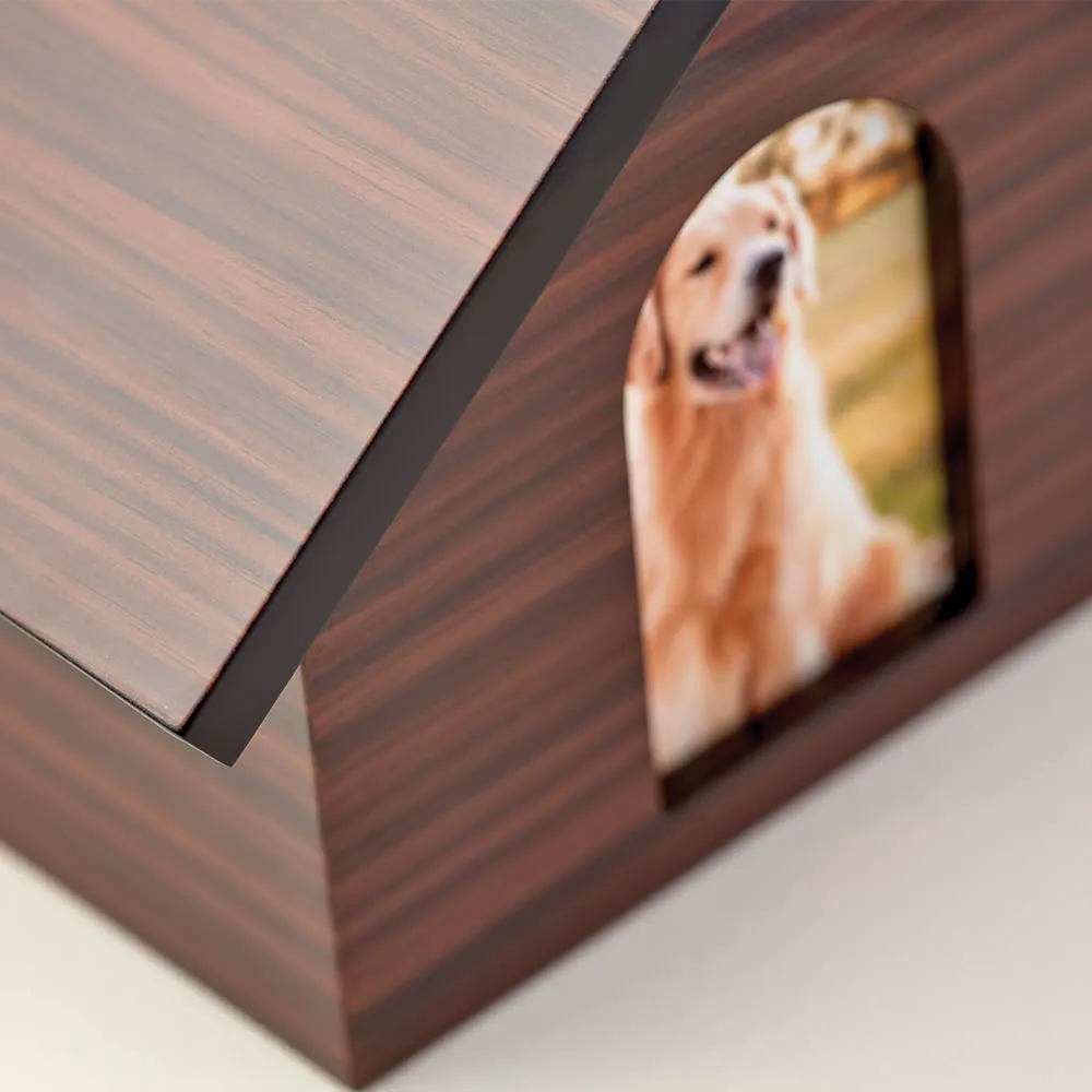 Dog House Keepsake Box In Brown