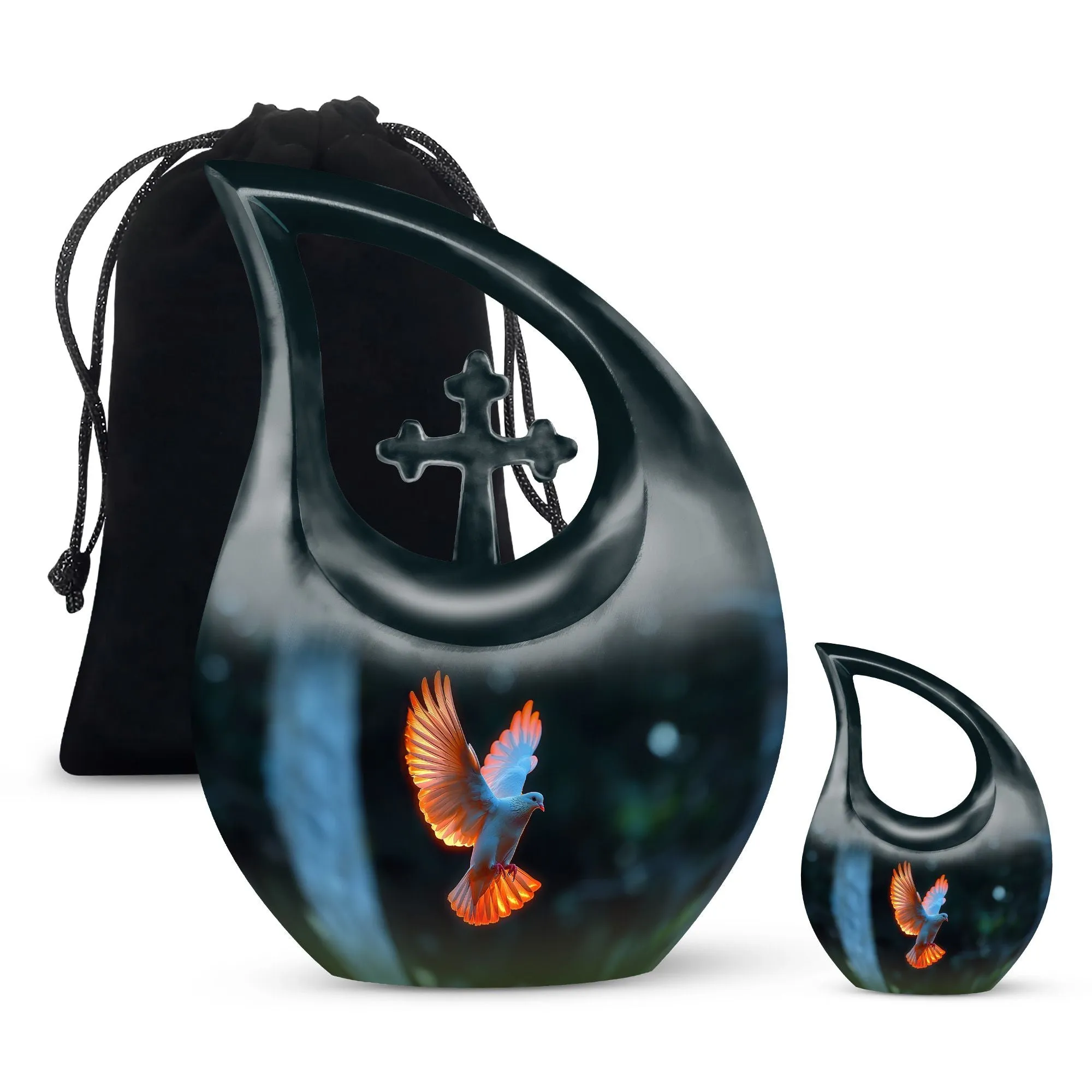 Dove Cremation Small Urns For Women Human Ashes Memorial & Funeral Urn