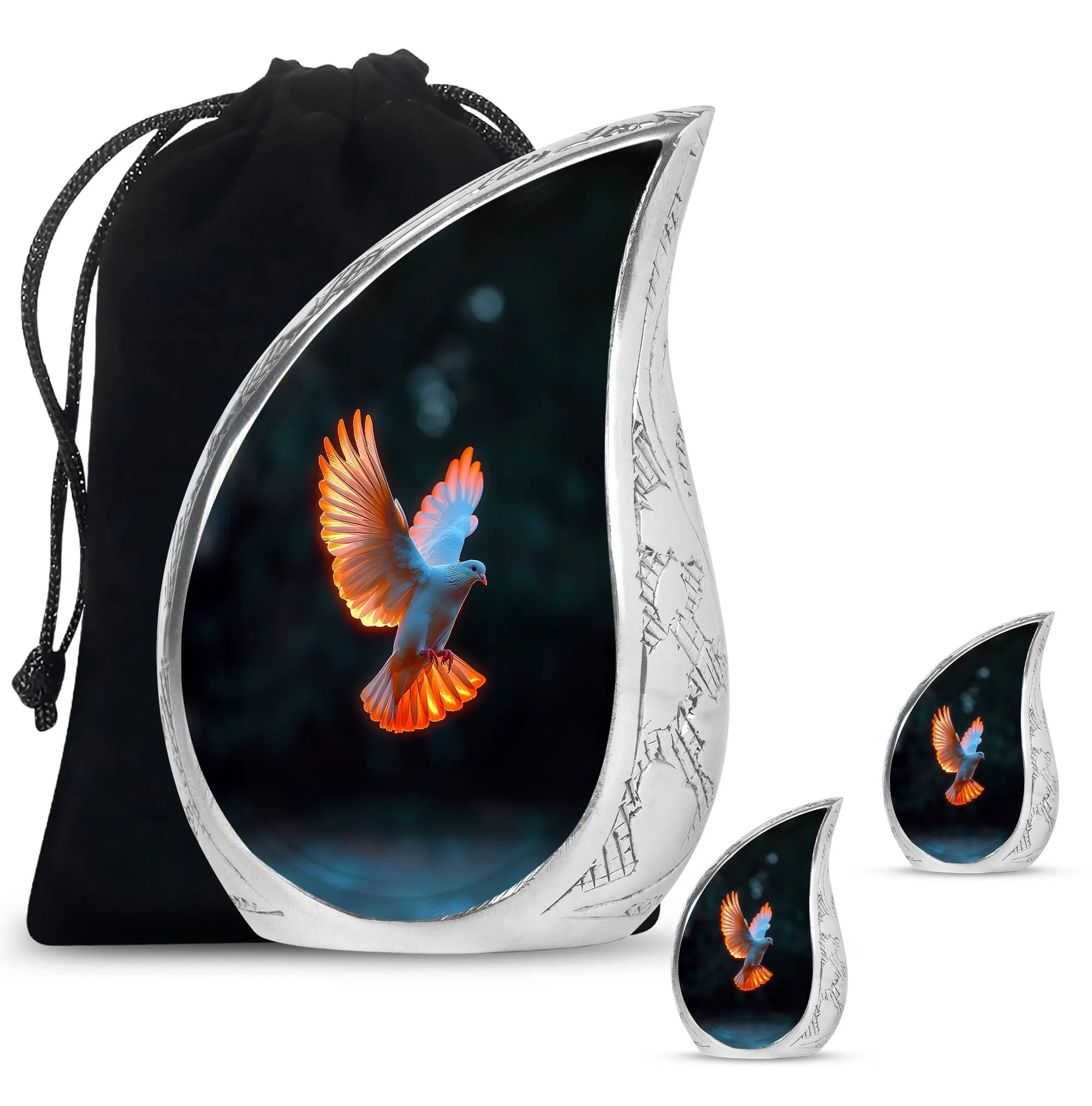 Dove Cremation Small Urns For Women Human Ashes Memorial & Funeral Urn