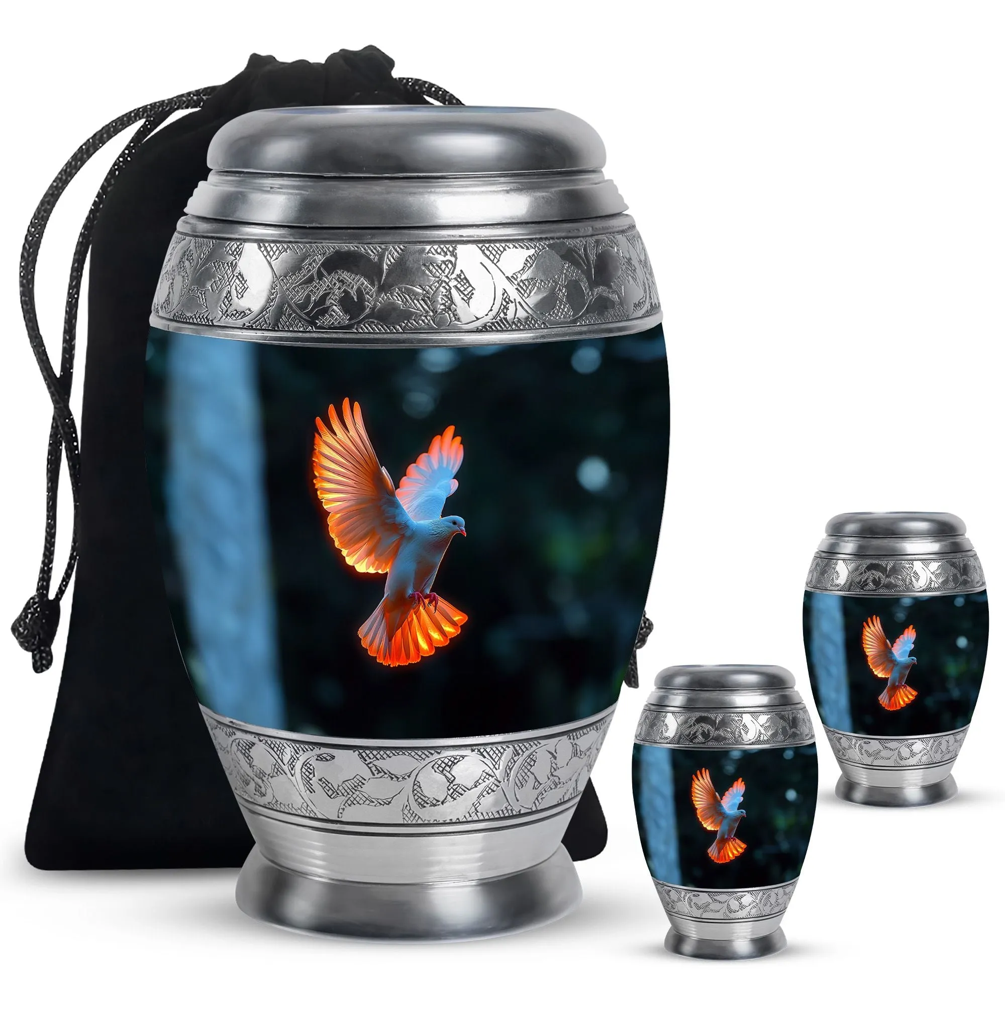 Dove Cremation Small Urns For Women Human Ashes Memorial & Funeral Urn