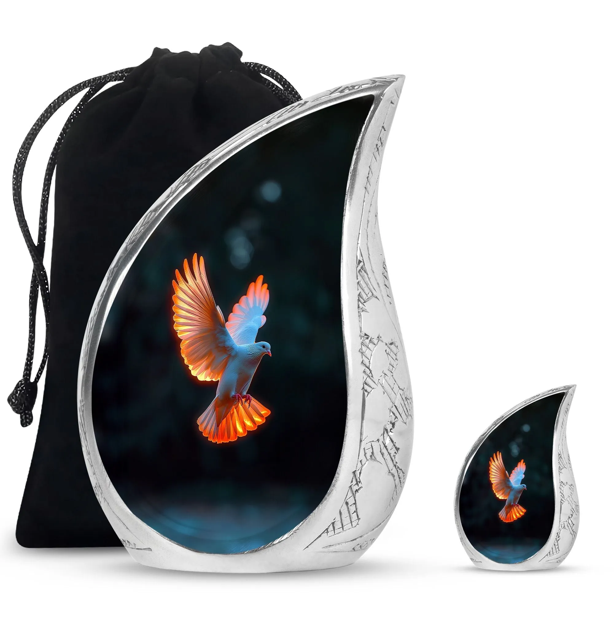 Dove Cremation Small Urns For Women Human Ashes Memorial & Funeral Urn
