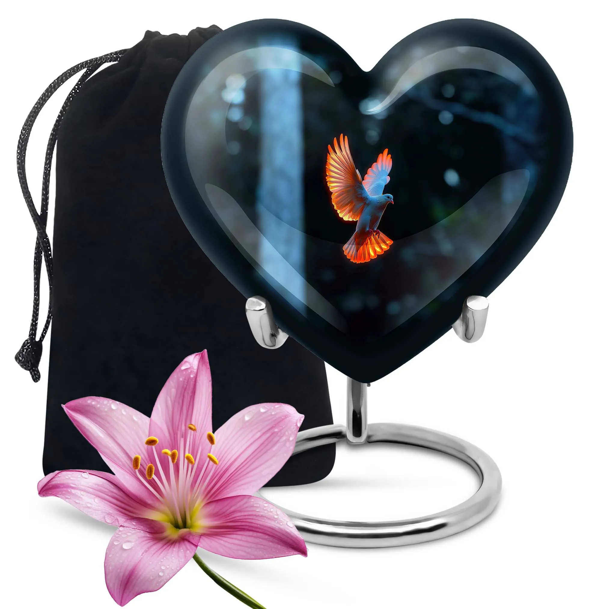 Dove Cremation Small Urns For Women Human Ashes Memorial & Funeral Urn