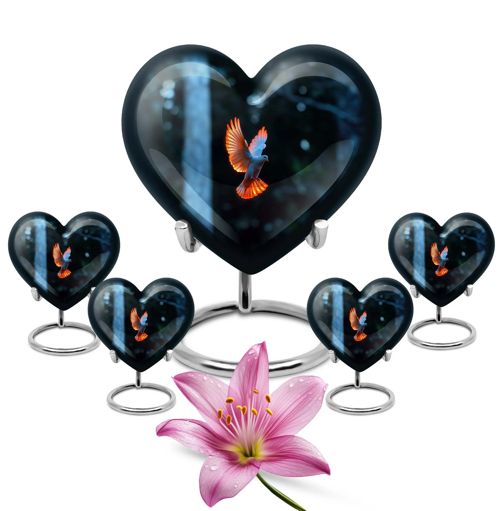 Dove Cremation Small Urns For Women Human Ashes Memorial & Funeral Urn
