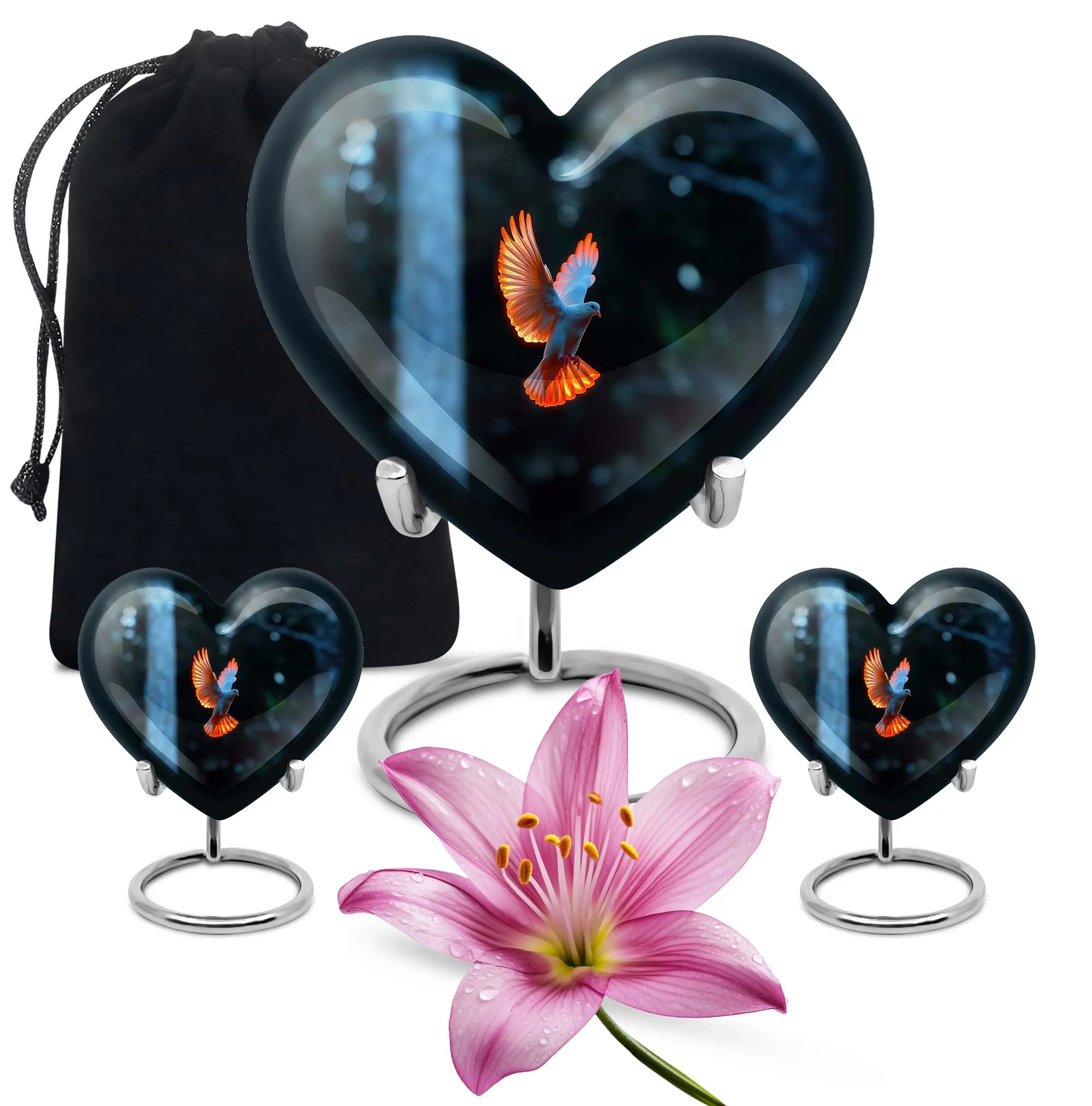 Dove Cremation Small Urns For Women Human Ashes Memorial & Funeral Urn