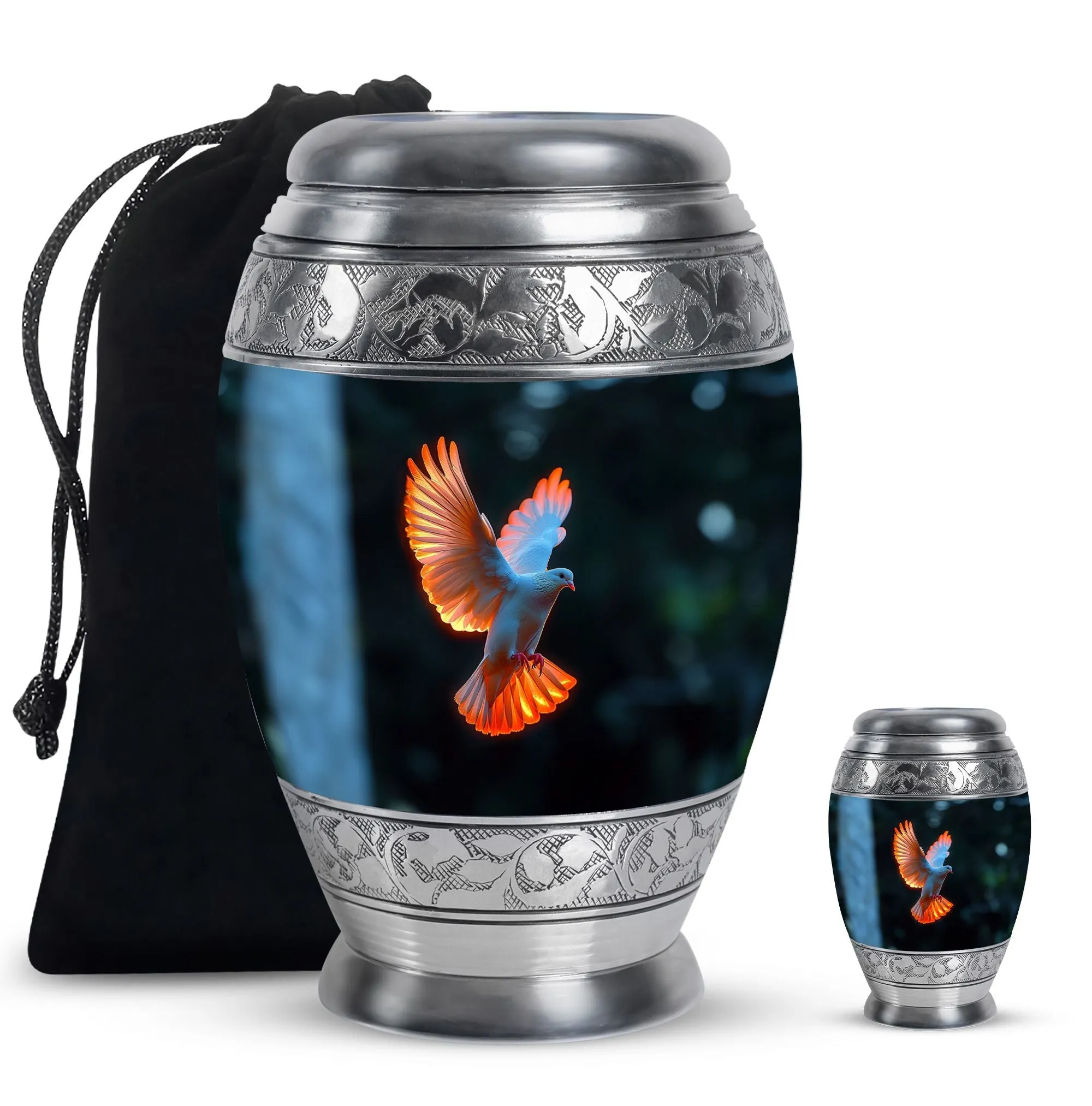 Dove Cremation Small Urns For Women Human Ashes Memorial & Funeral Urn