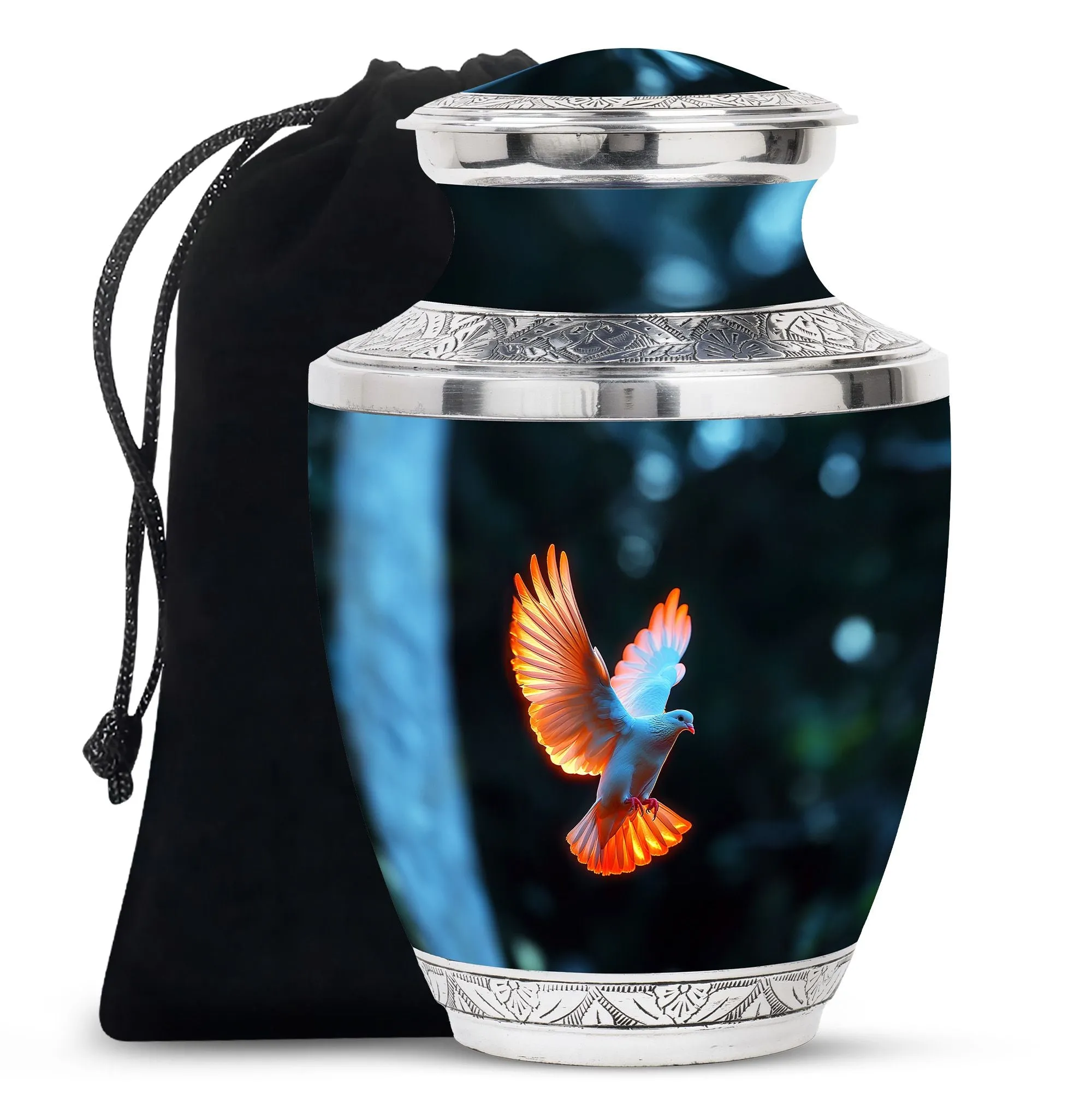 Dove Cremation Small Urns For Women Human Ashes Memorial & Funeral Urn