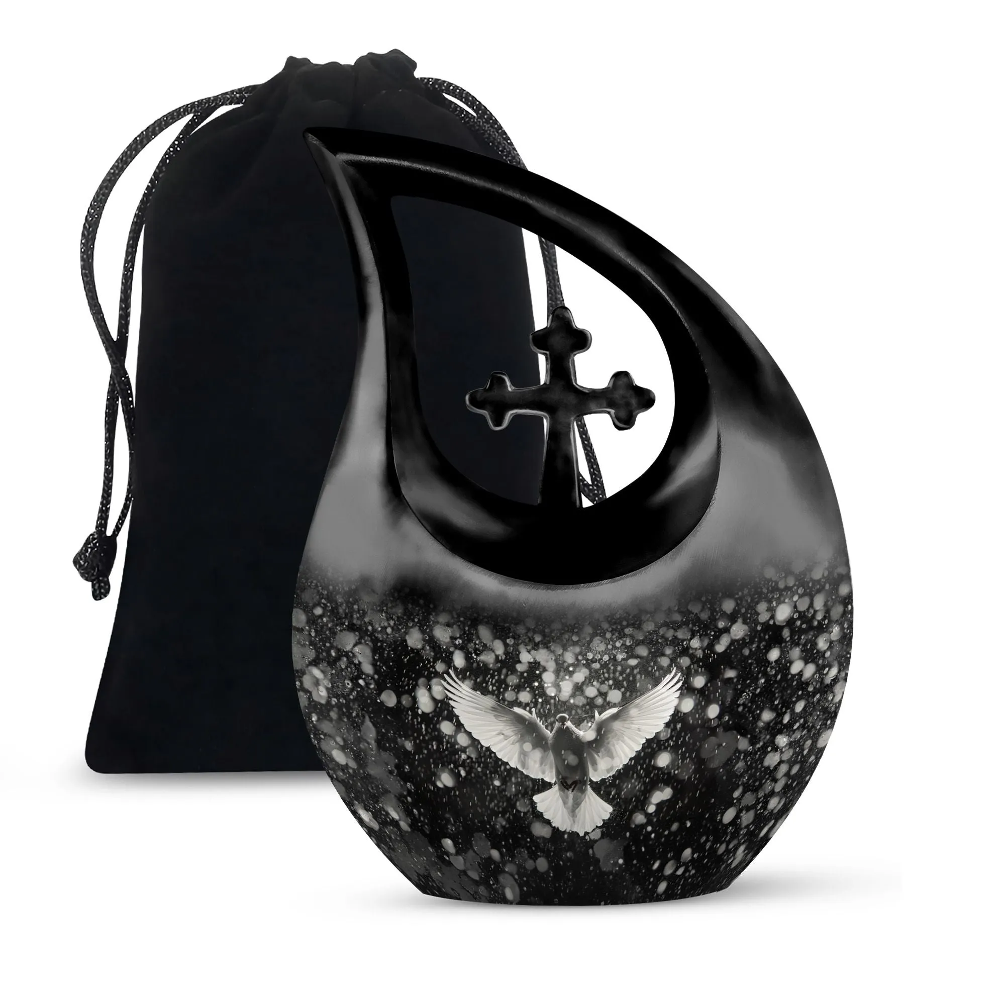 Dove Urn: Adult Cremation Urn For Human Ashes Remans