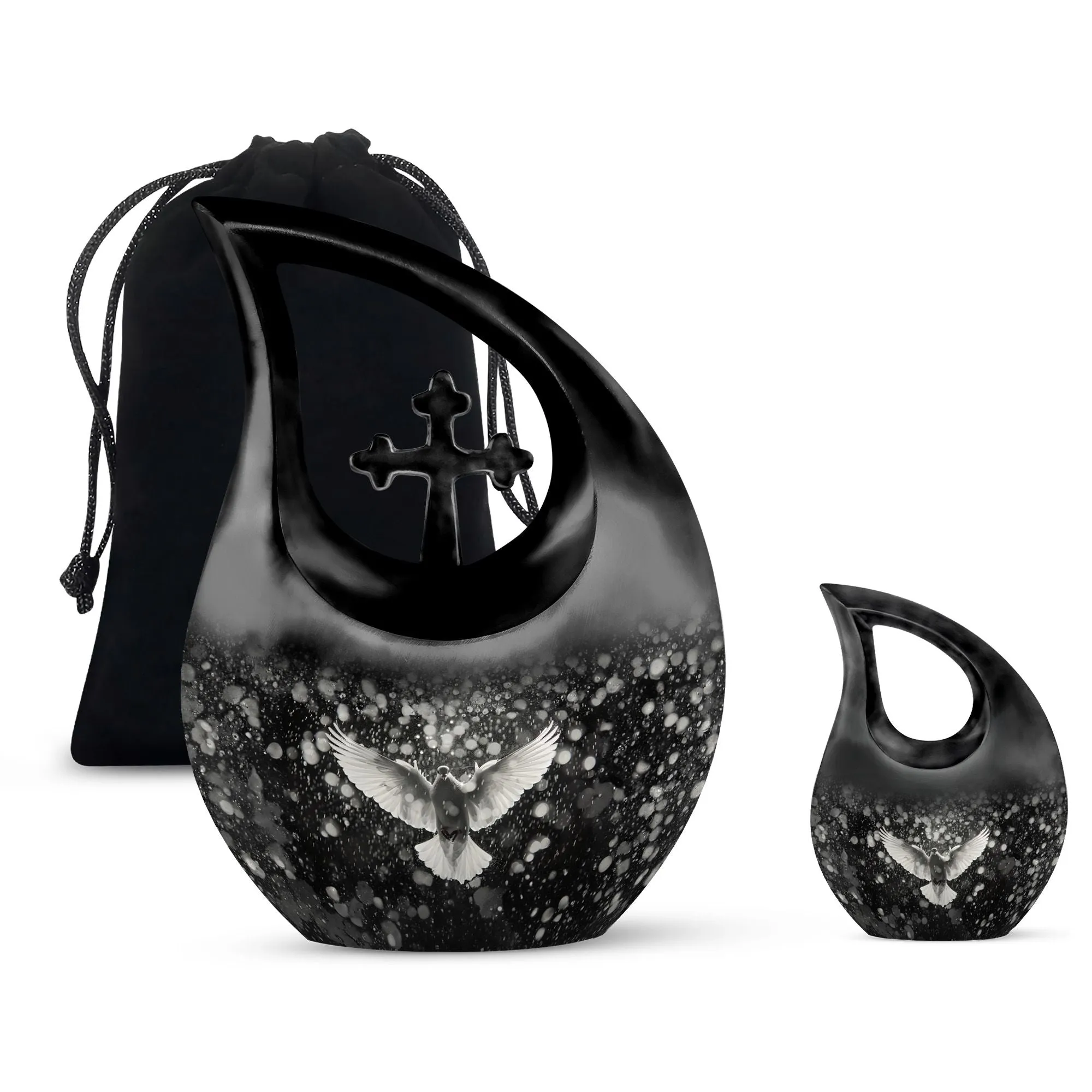 Dove Urn: Adult Cremation Urn For Human Ashes Remans