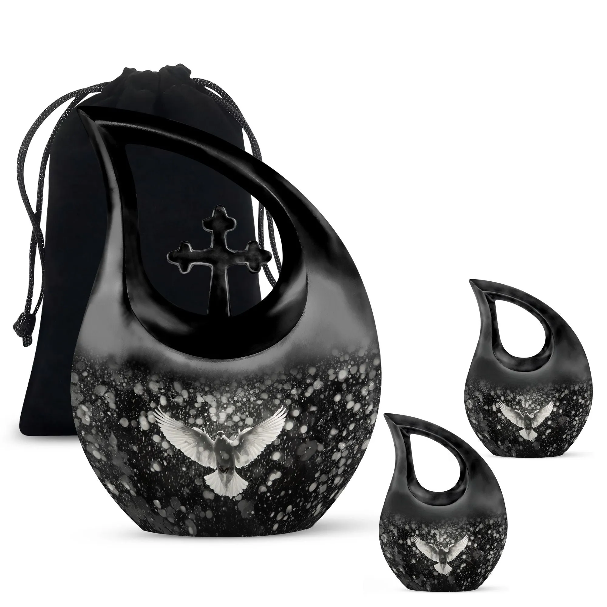 Dove Urn: Adult Cremation Urn For Human Ashes Remans