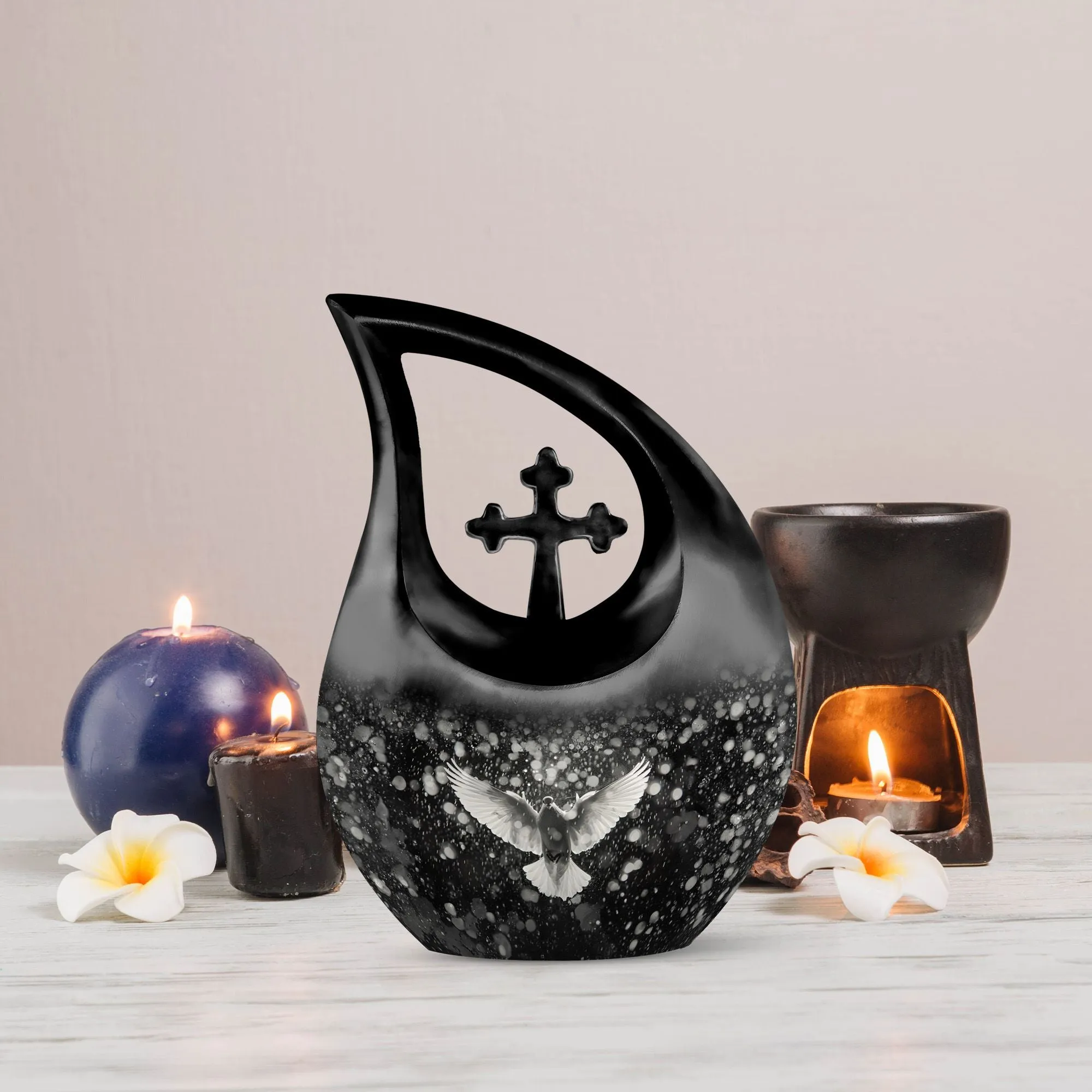 Dove Urn: Adult Cremation Urn For Human Ashes Remans