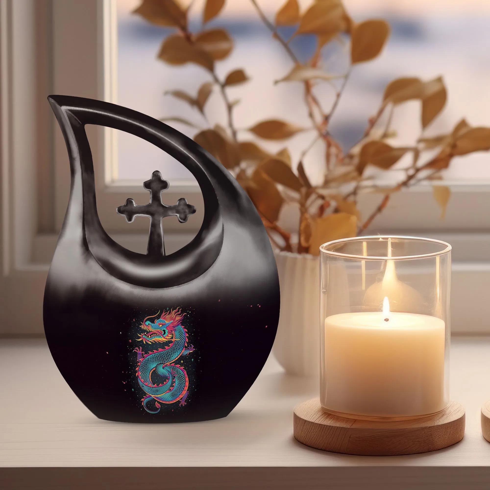 Dragon Urn: Perfect Memorials Cremation Urn For Human Ashes