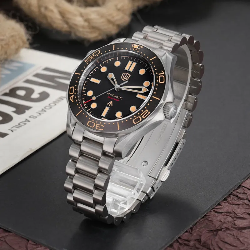 ★Early Bird★Watchdives WD007 39mm Titanium NTTD Dive Watch