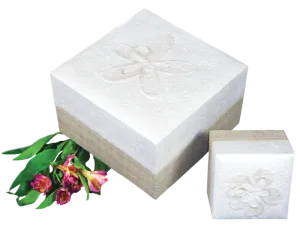 Embrace Earthurn Biodegradable Urn - White Hemp
