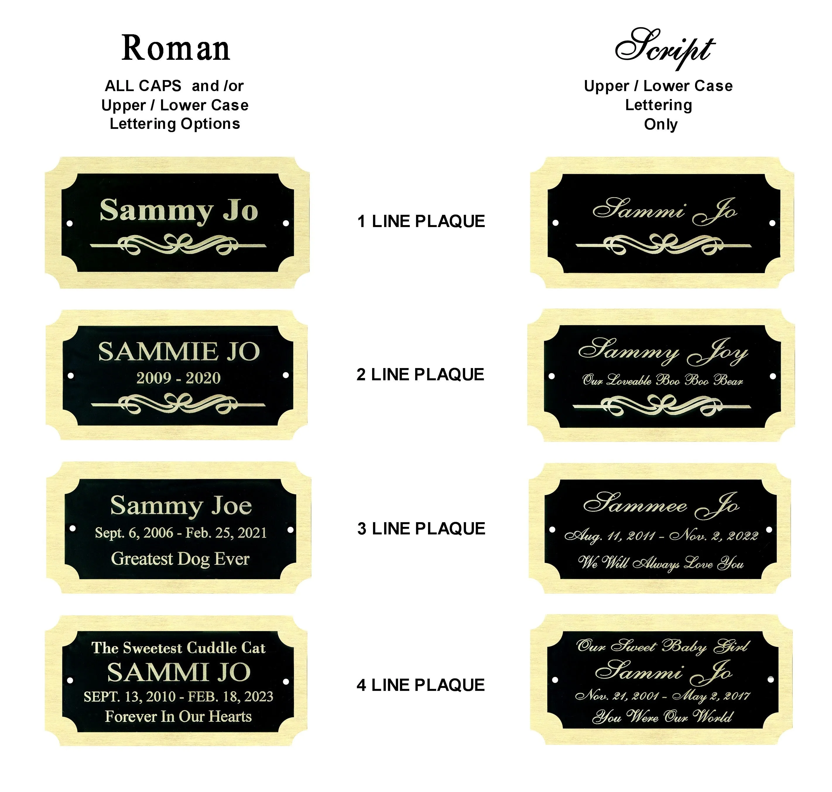 Engraved Plaque