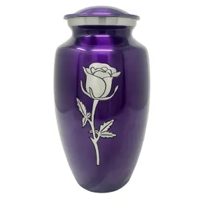 Eternal Rose Alloy Cremation Urn