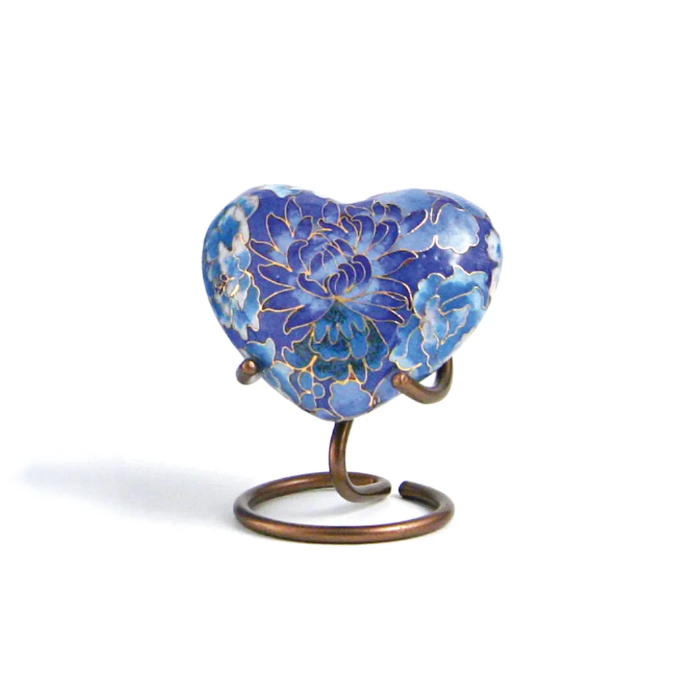 Etienne Autumn Leaves, Cloisonne Cremation Urn