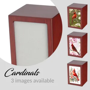 EXTRA LARGE Photo Frame Urn -PY06 - Cardinal