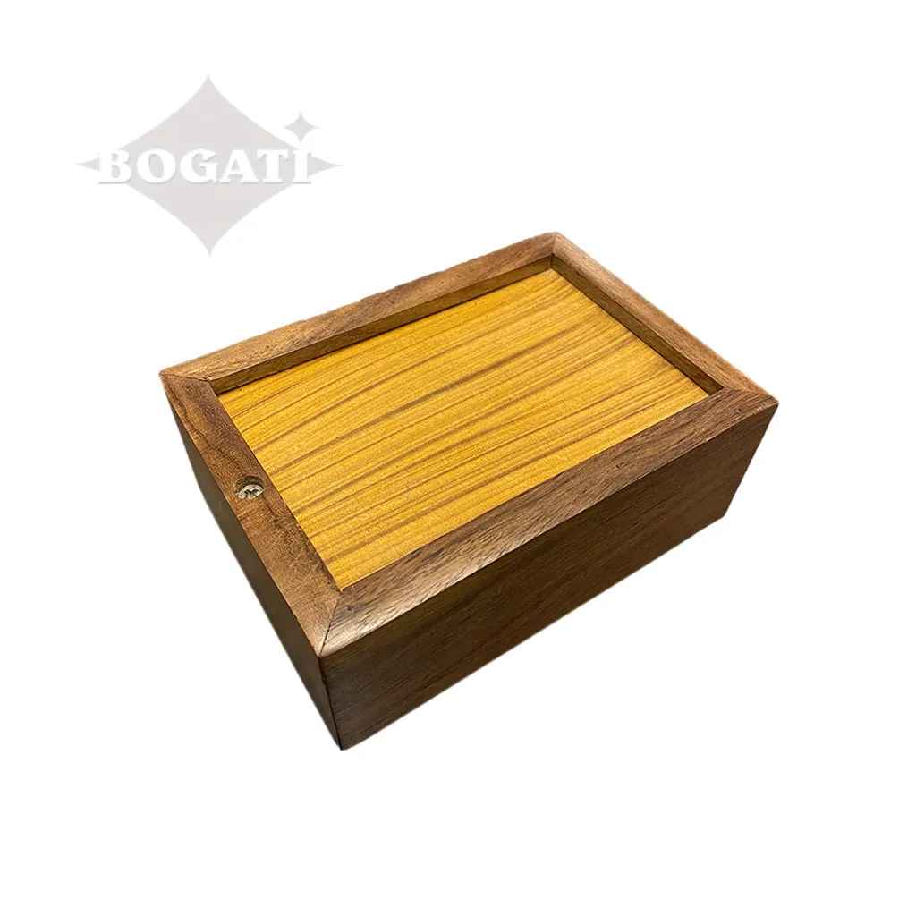 EXTRA SMALL Rosewood Urn  -2705- Bevel Edge