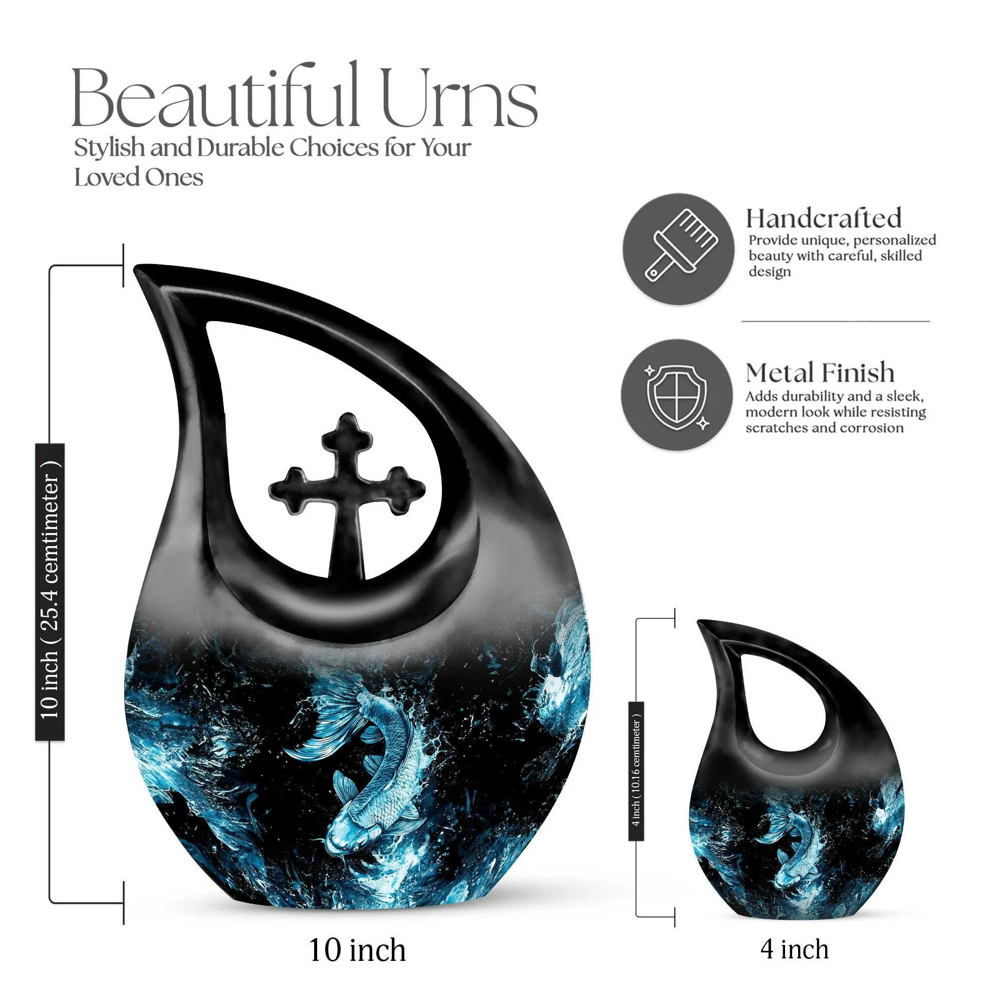 Fish Urn - Custom Cremation Urn For Lasting Memories