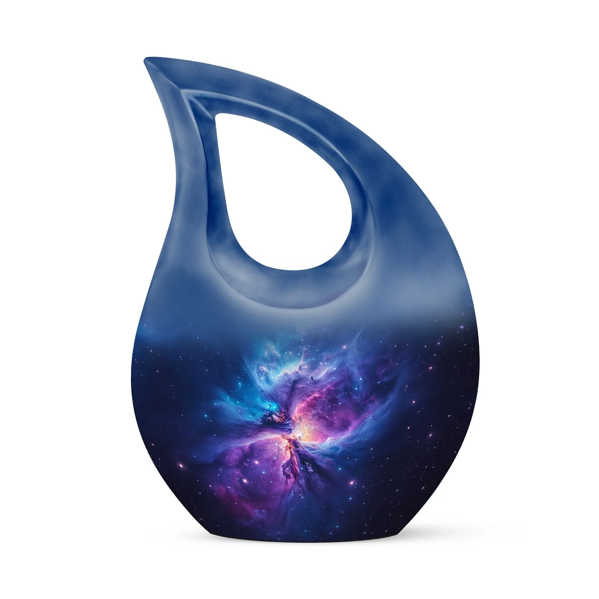 Galaxy Urn: An Exquisite Cross-Drop Mini Memorial for Loved Ones