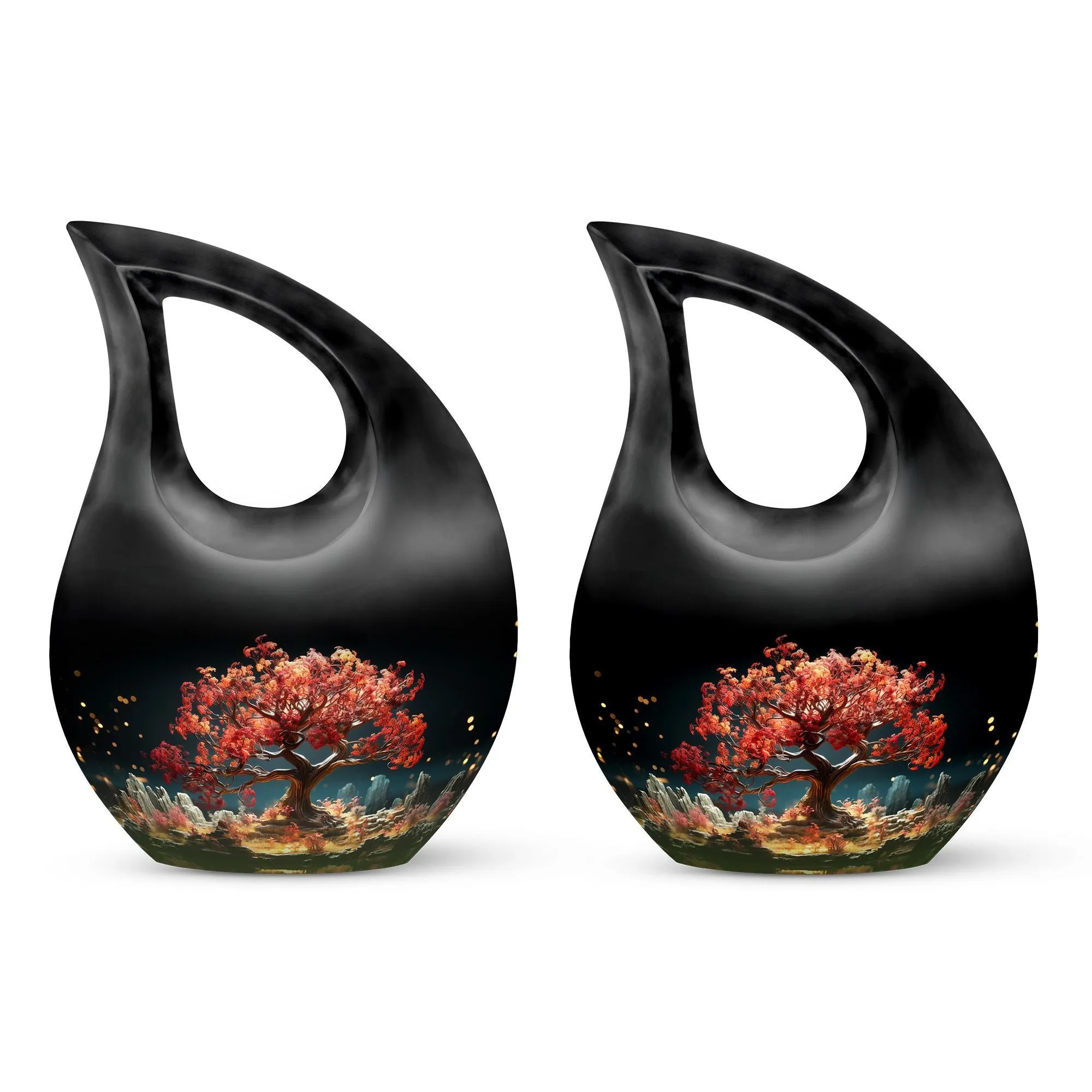Glowing Embers Mini Urn: For Embracing Cherished Remembrances