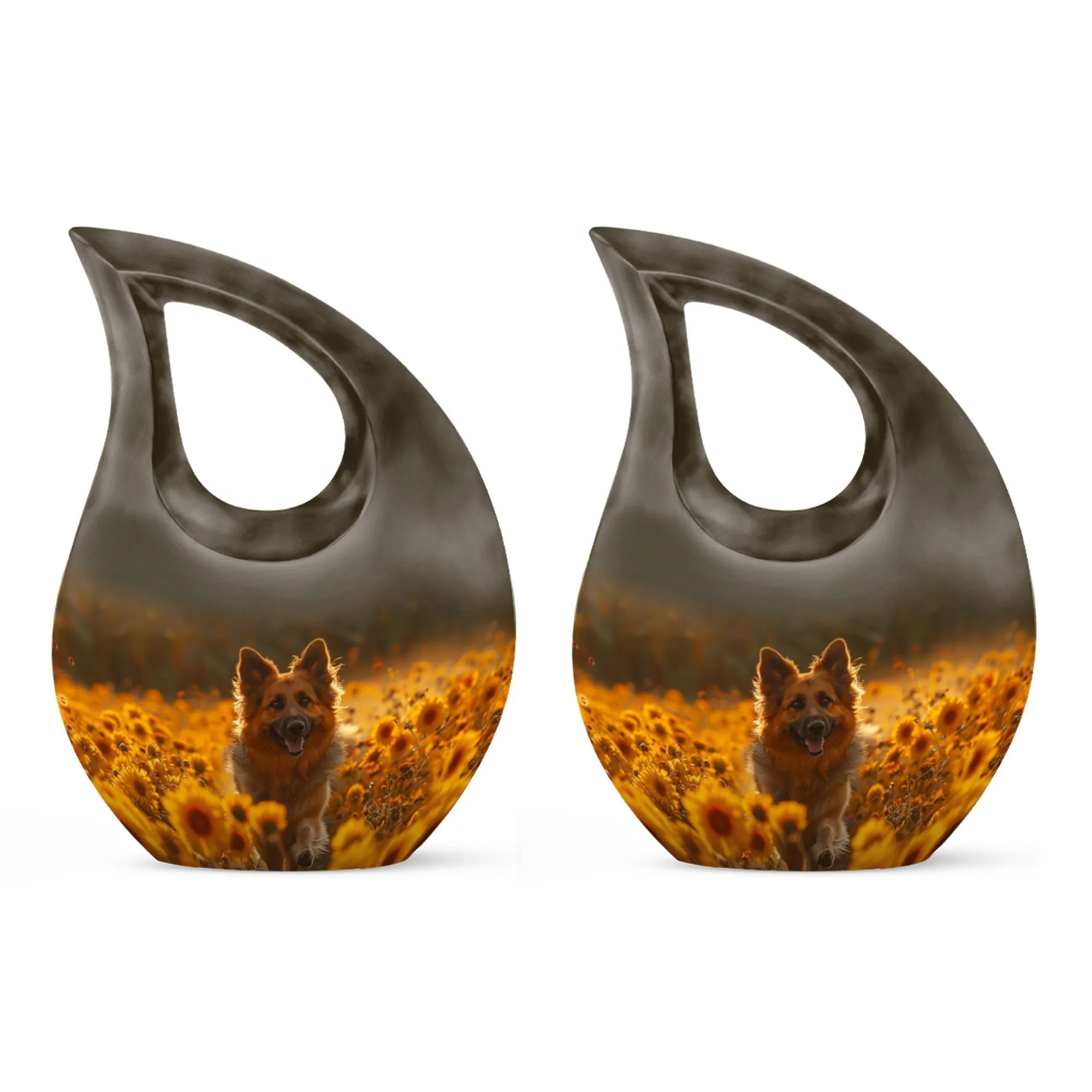 Golden Hour Delight Urn An Memorial Urn of Ashes