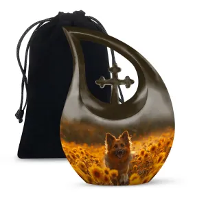 Golden Hour Delight Urn An Memorial Urn of Ashes