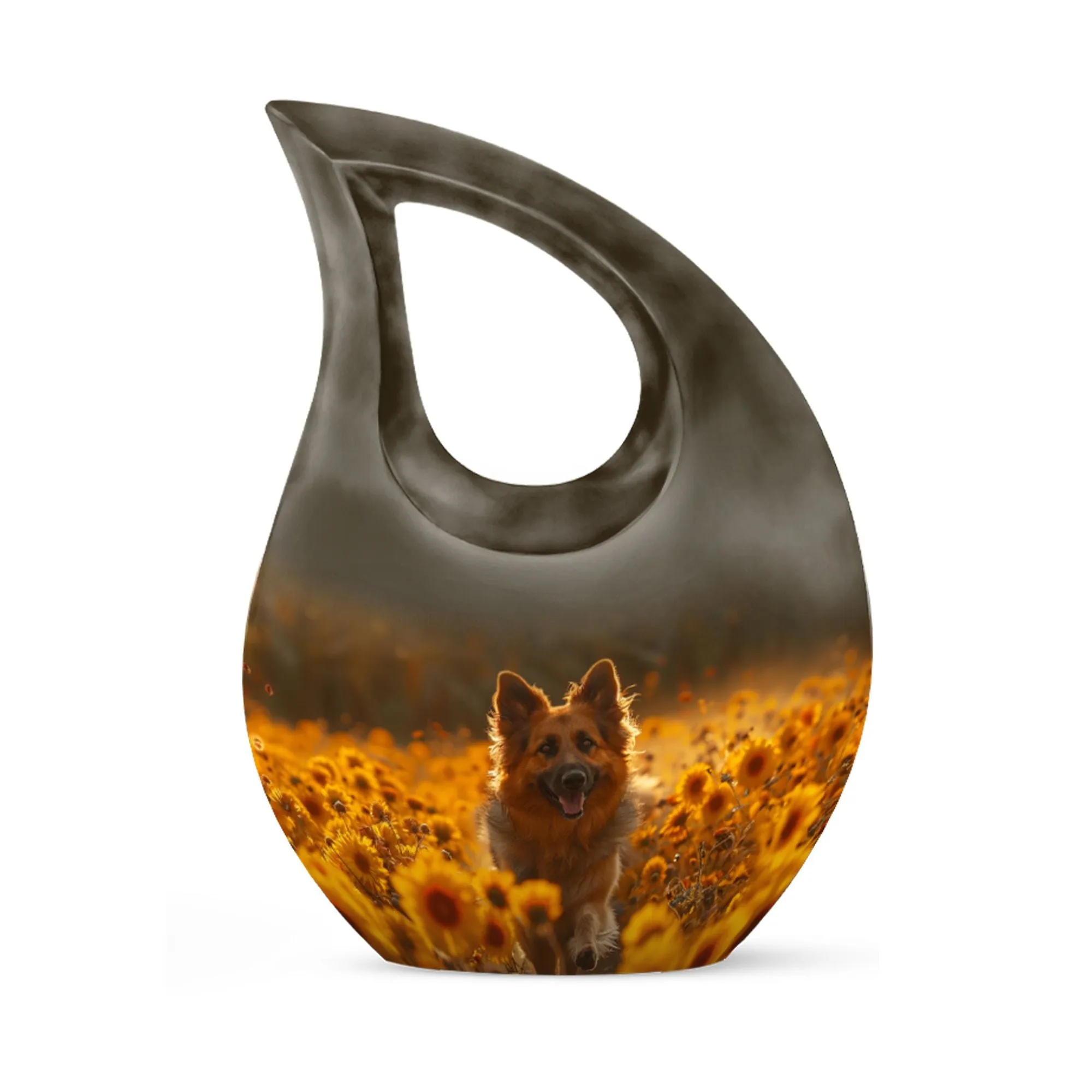 Golden Hour Delight Urn An Memorial Urn of Ashes
