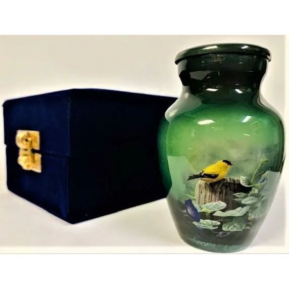 Goldfinch, Cremation Urn