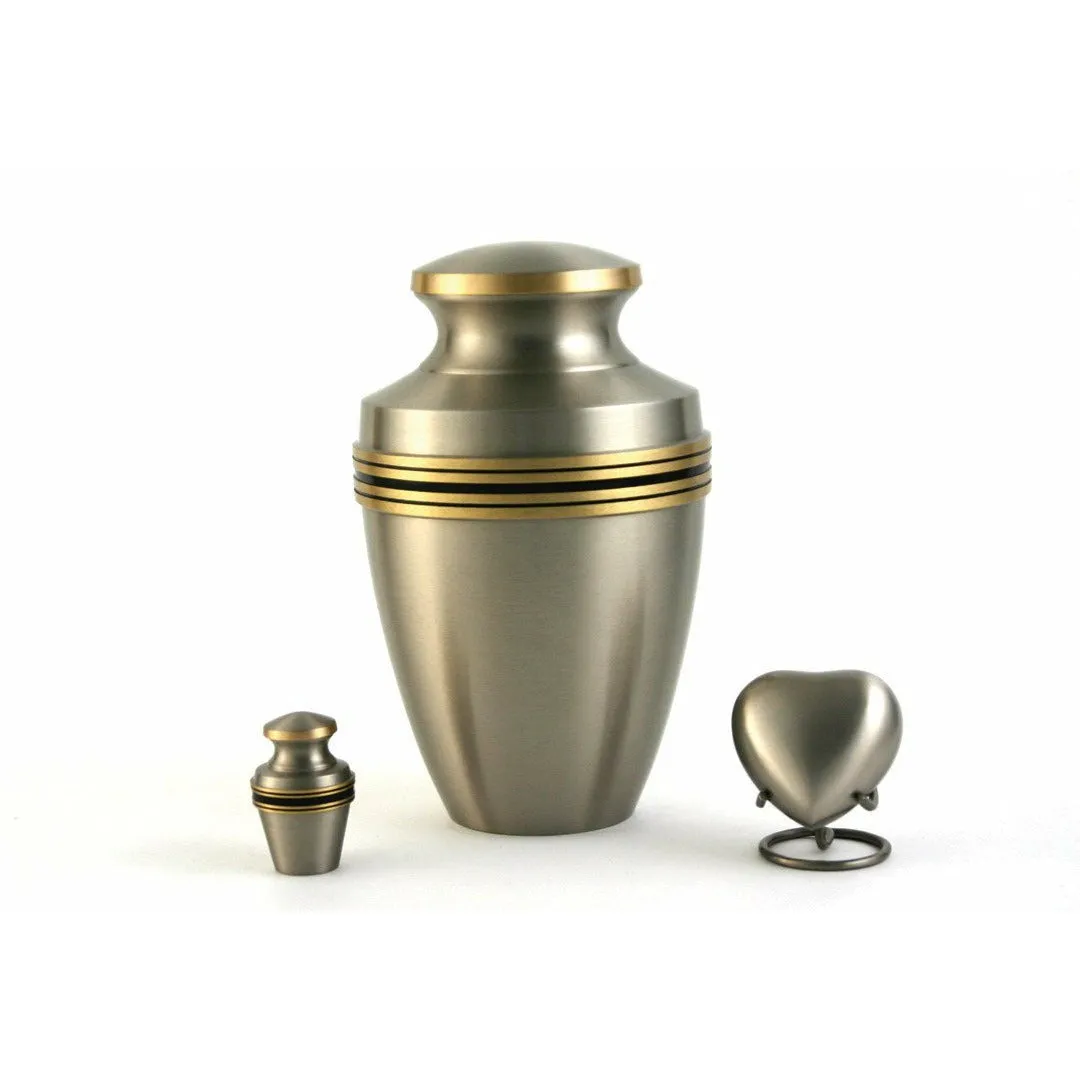 Grecian Pewter, Cremation Urn