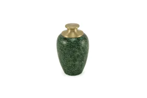 Green High Gloss Pet Urn in Small