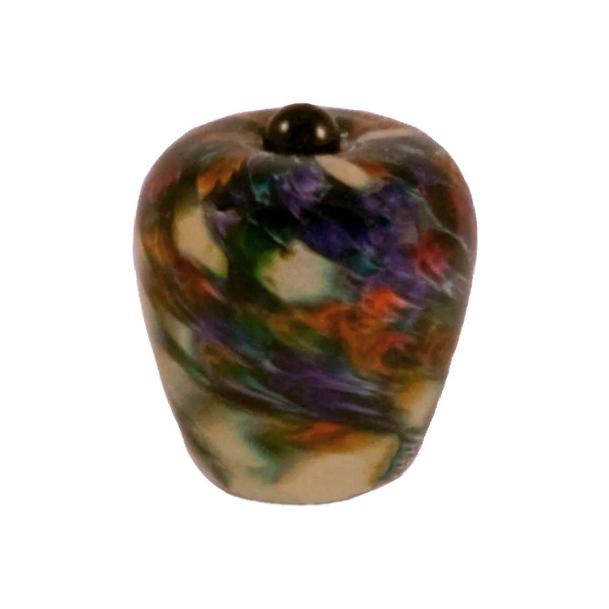 Hand Blown Glass Keepsake Urn in Classic Desert
